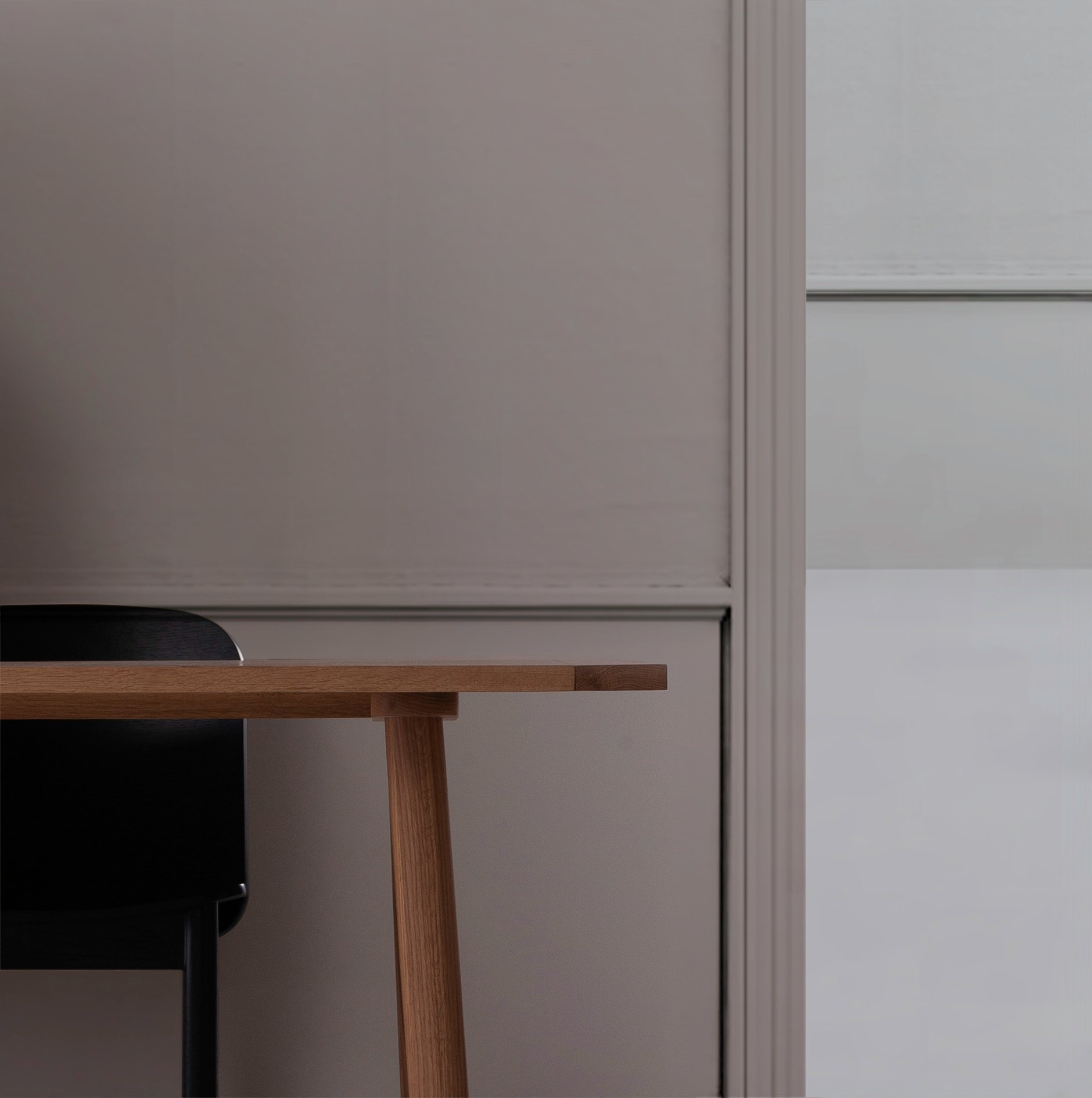 Coco Dining Table - 2400mm - Black - Floor Stock