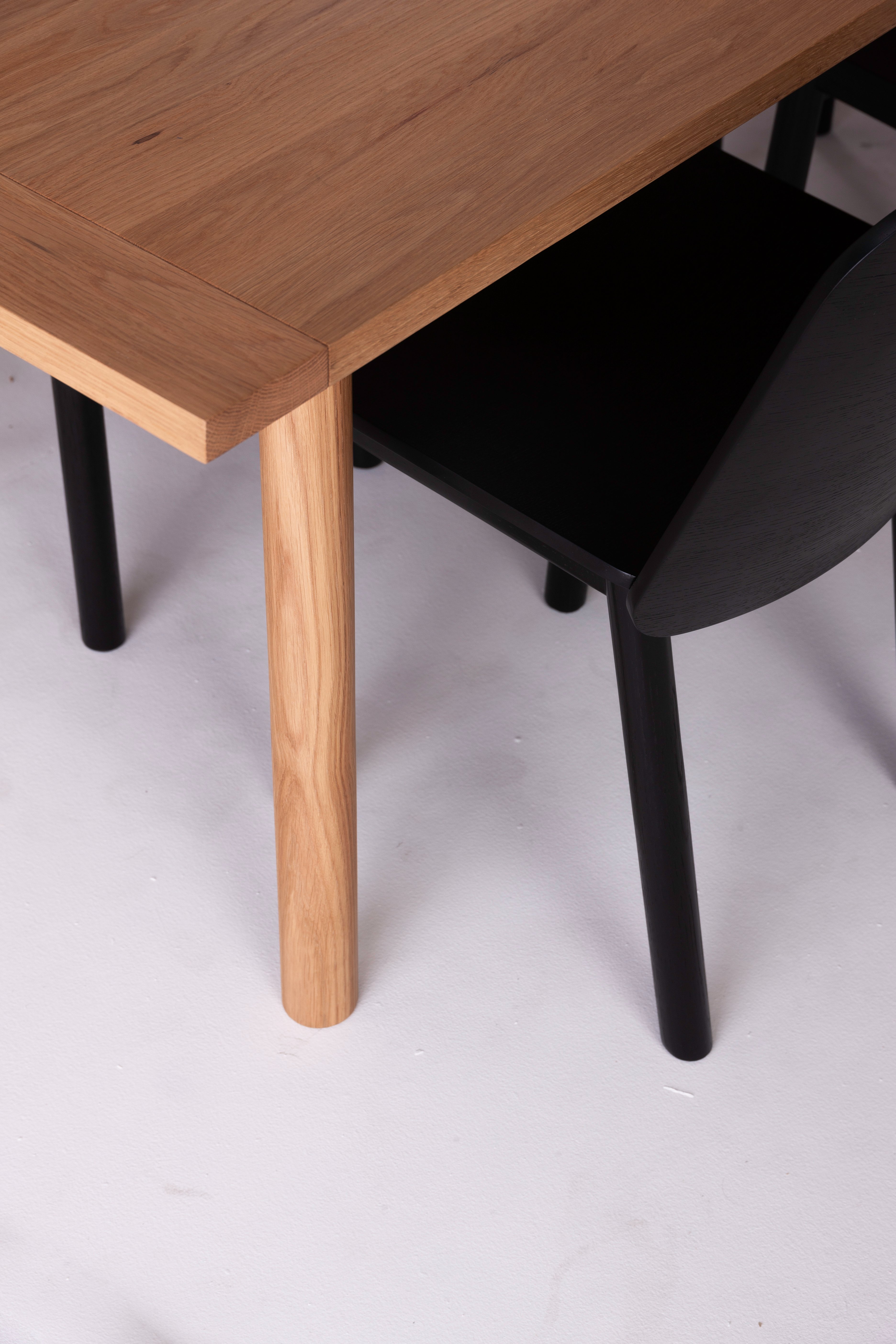 Coco Dining Table - 2400mm - Black - Floor Stock