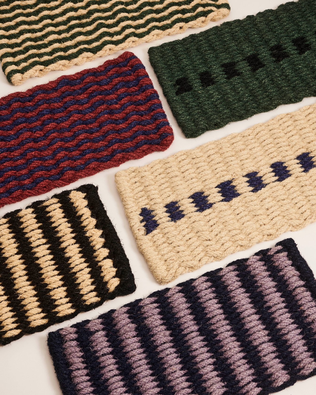 Coco Door Mat - Stripe Wave