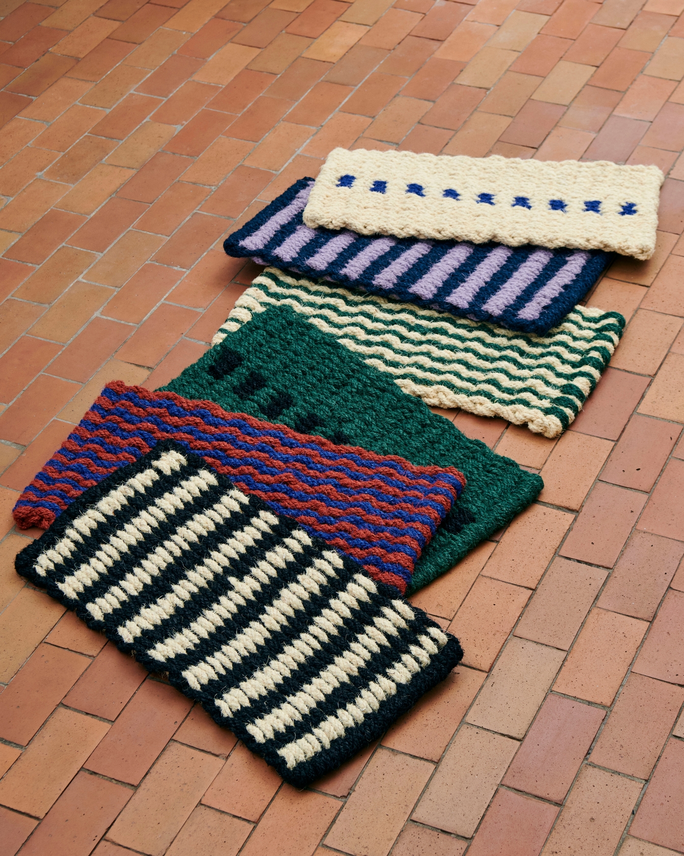 Coco Door Mat - Stripe Wave