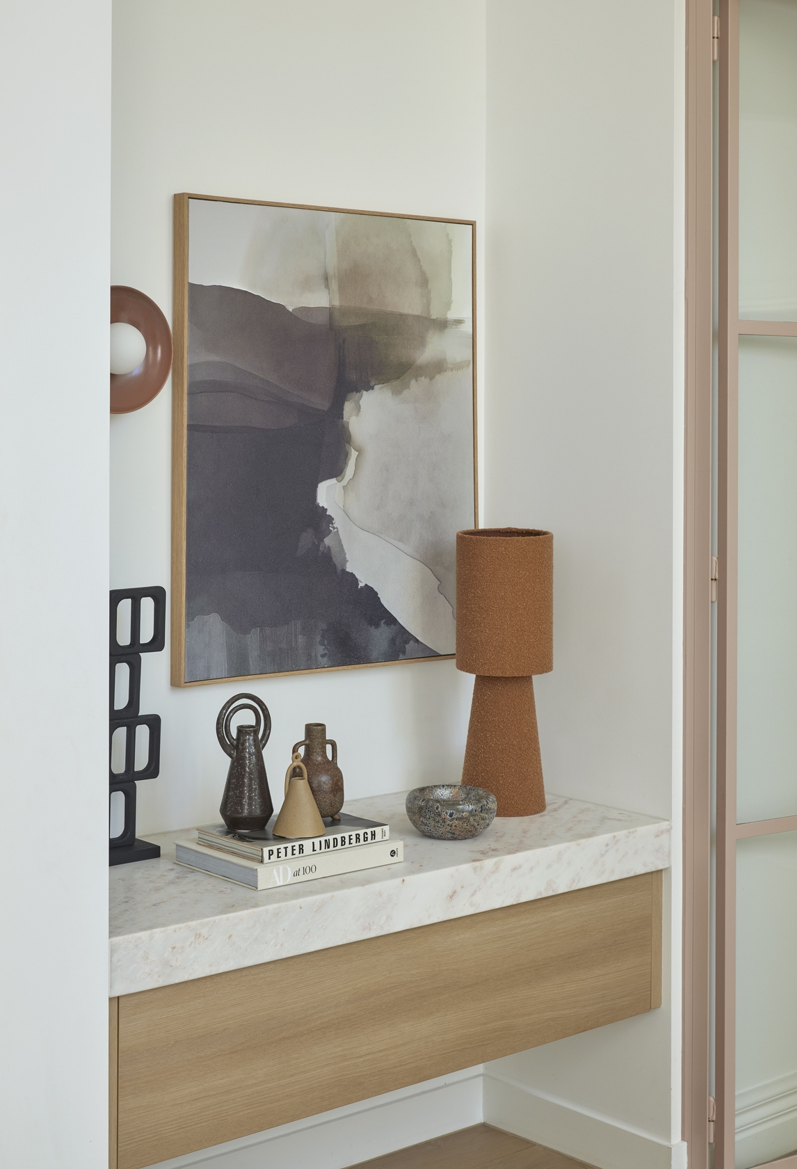 Rowe Boucle Table Lamp