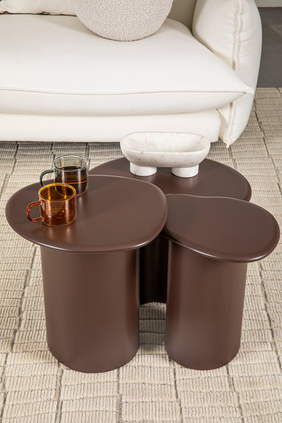 Drift Side Table - Set of 3 - Cypress - Floor Stock