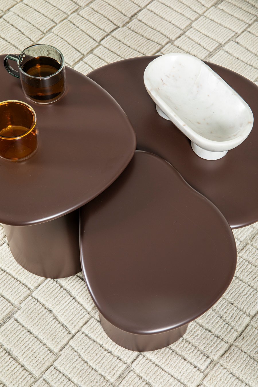 Drift Side Table - Set of 3 - Cypress - Floor Stock