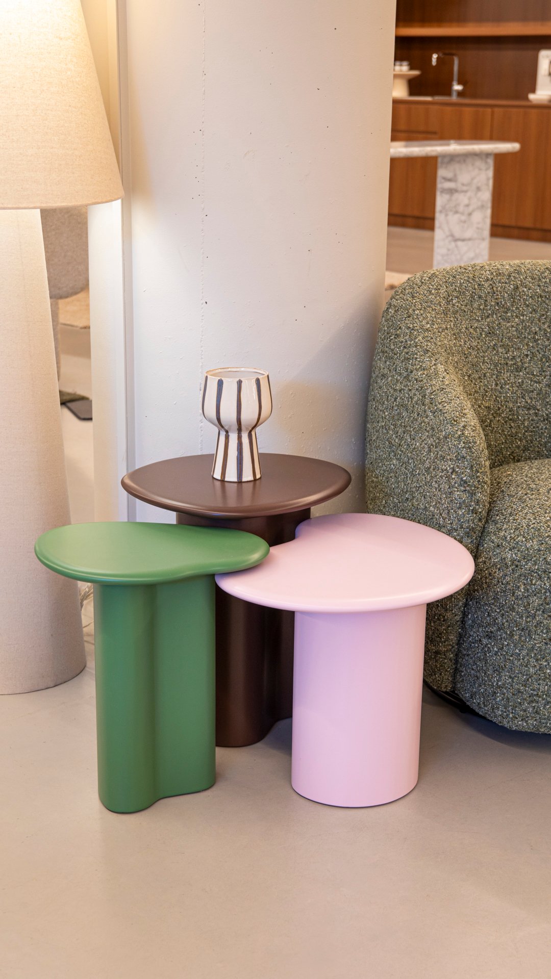 Drift Side Table - Set of 3 - Cypress - Floor Stock