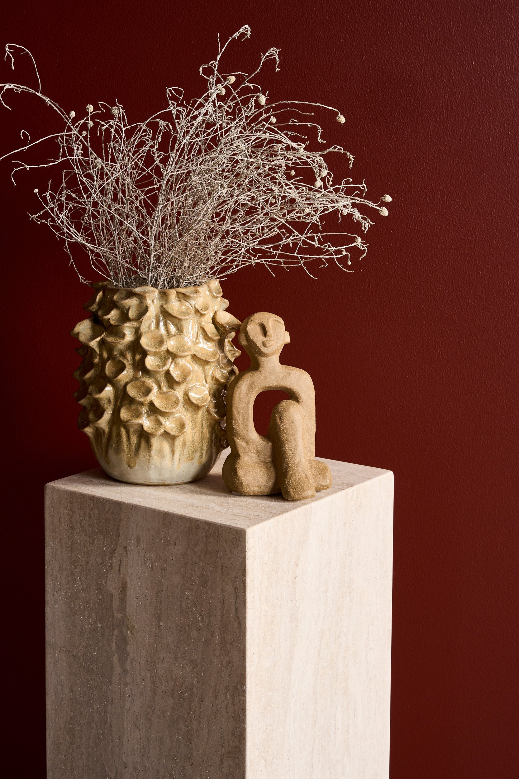 Cube Pedestal - Tall - Ice Jade - Floor Stock