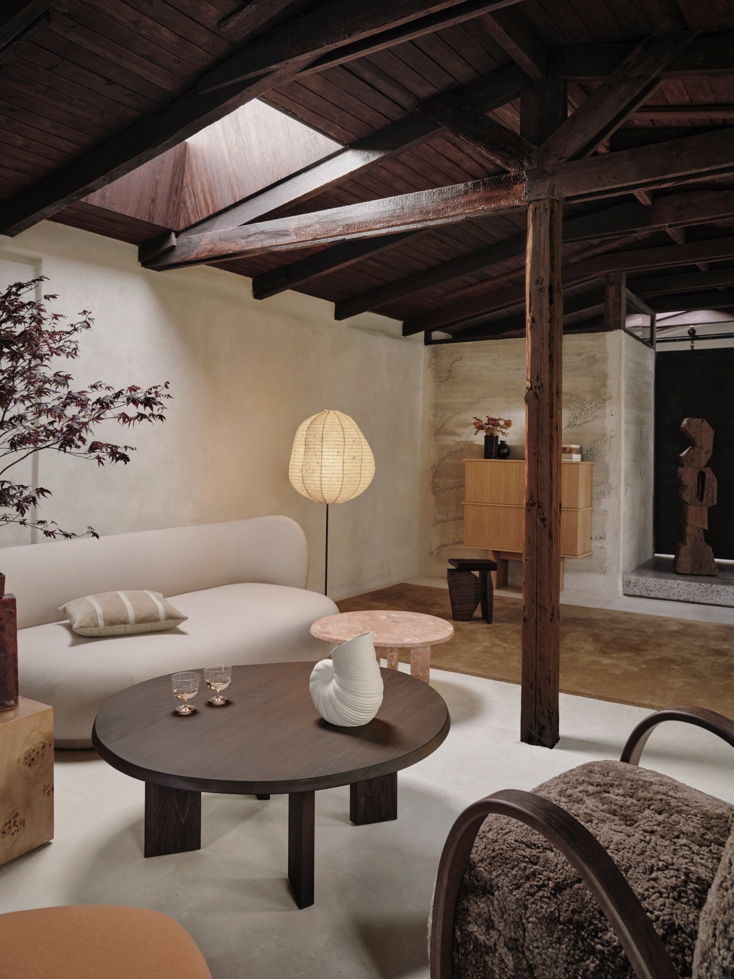 Taula Side Table - Rose - Floor Stock