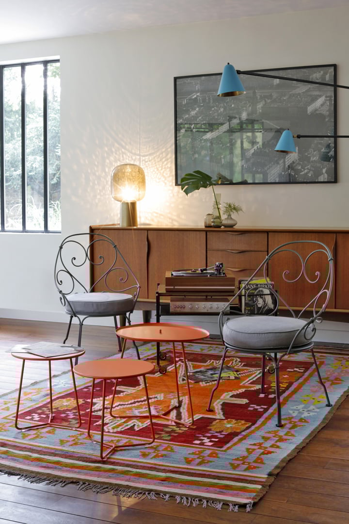 Fermob Cocotte Tray Table - Clay Grey - Floor Stock