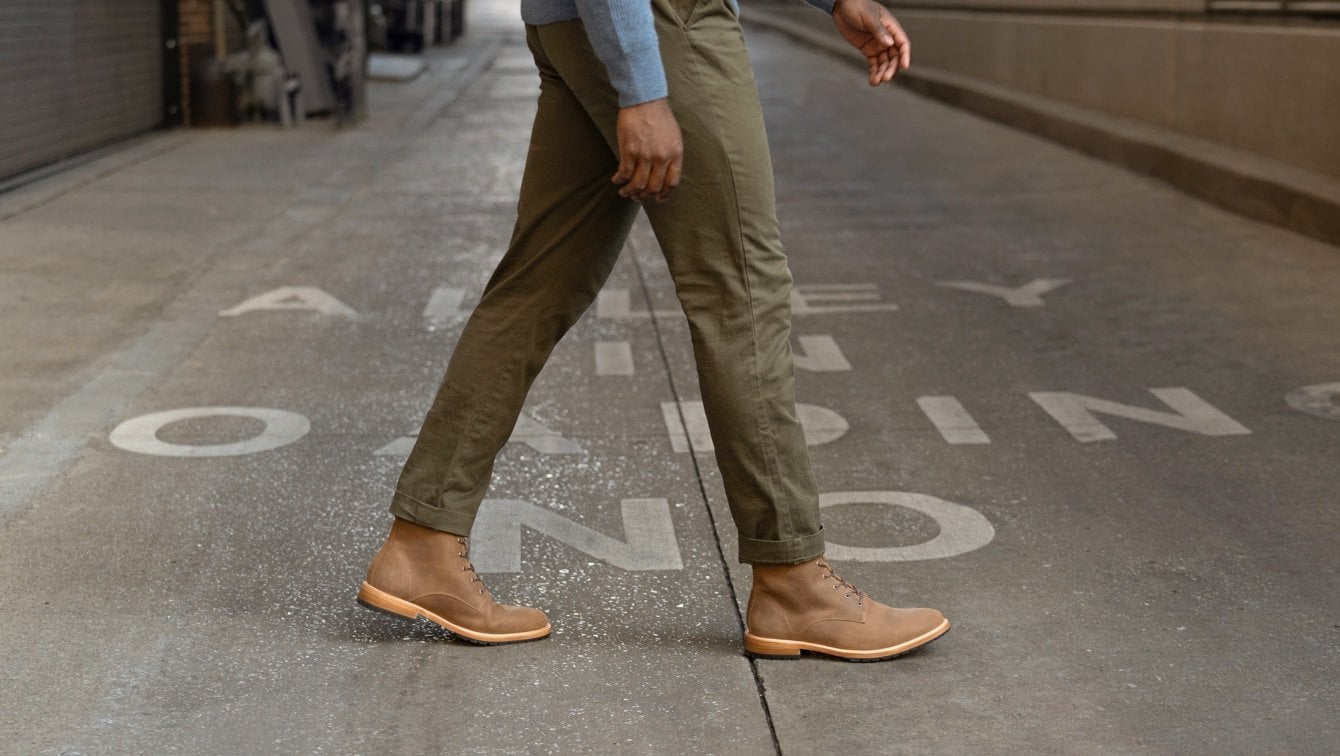 Nisolo Martin All-Weather Cap Toe Black