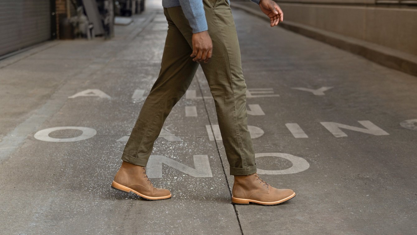 Nisolo Martin All-Weather Cap Toe British Tan