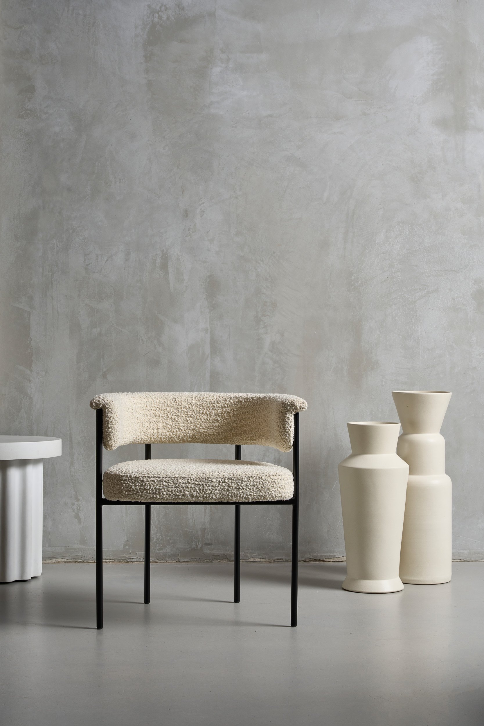 Aria Arm Chair - Mocha - Set of 8 - Floor Stock