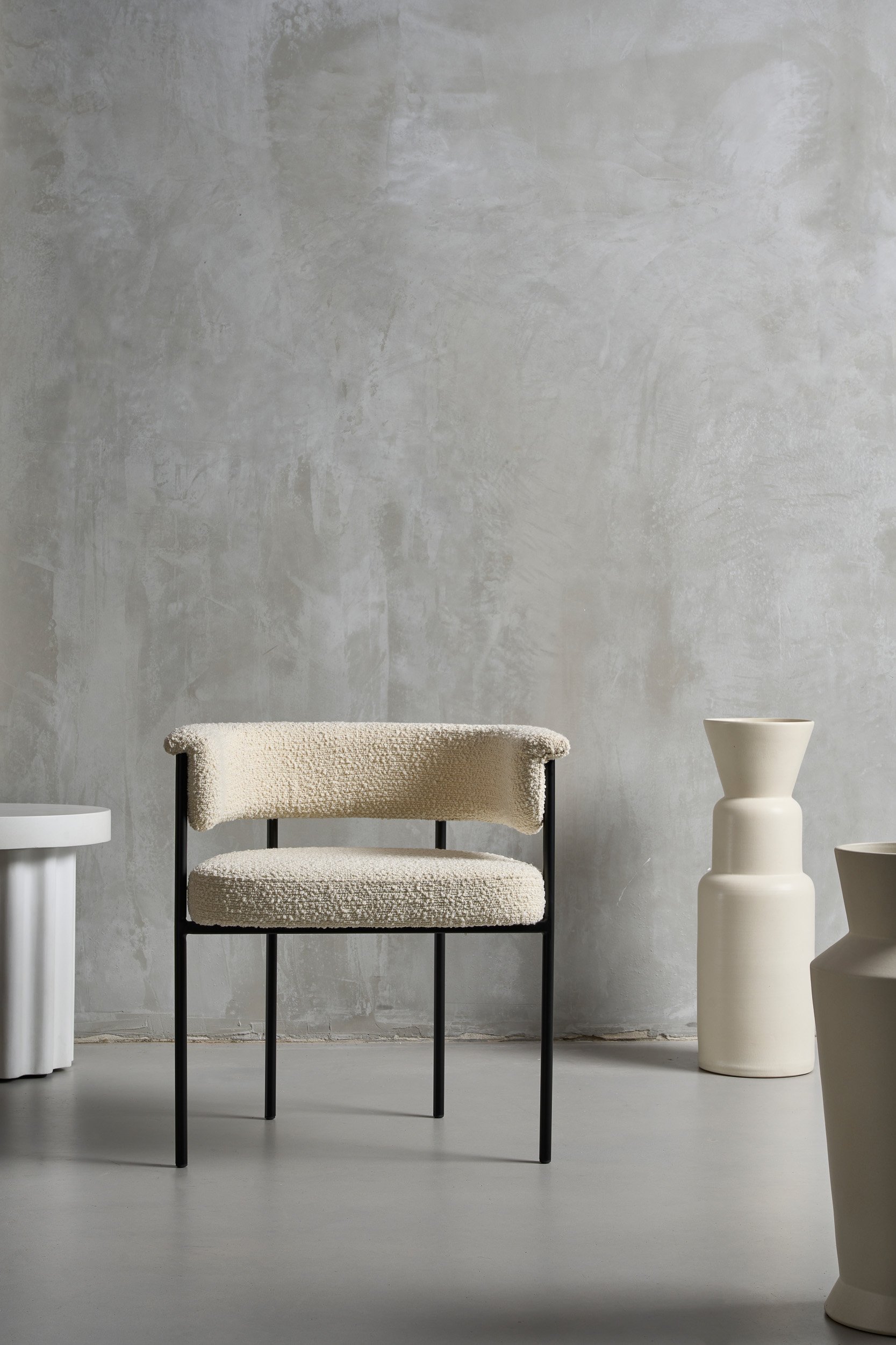 Aria Arm Chair - Mocha - Set of 8 - Floor Stock