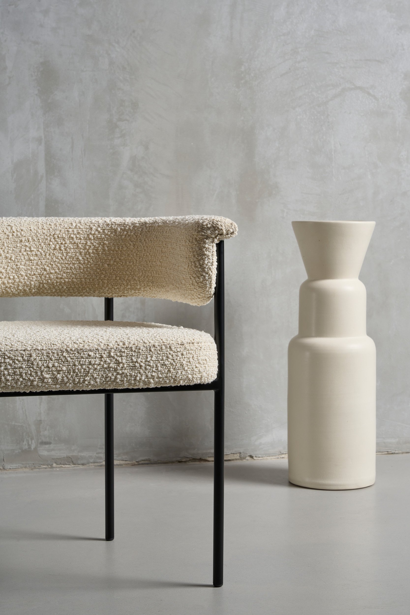 Aria Arm Chair - Mocha - Set of 8 - Floor Stock