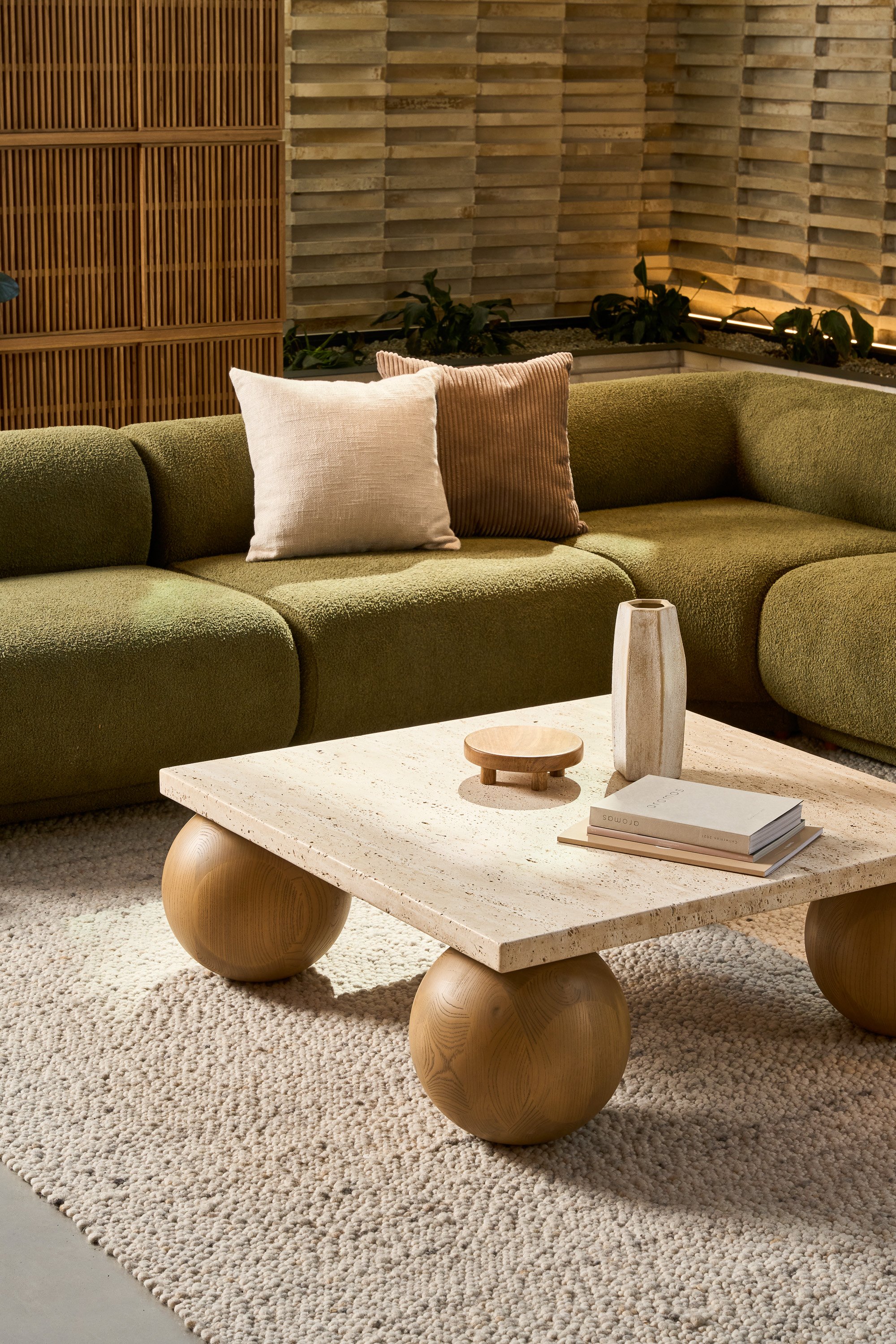 Rowen Sofa Set - Wade Olive - Floor Stock