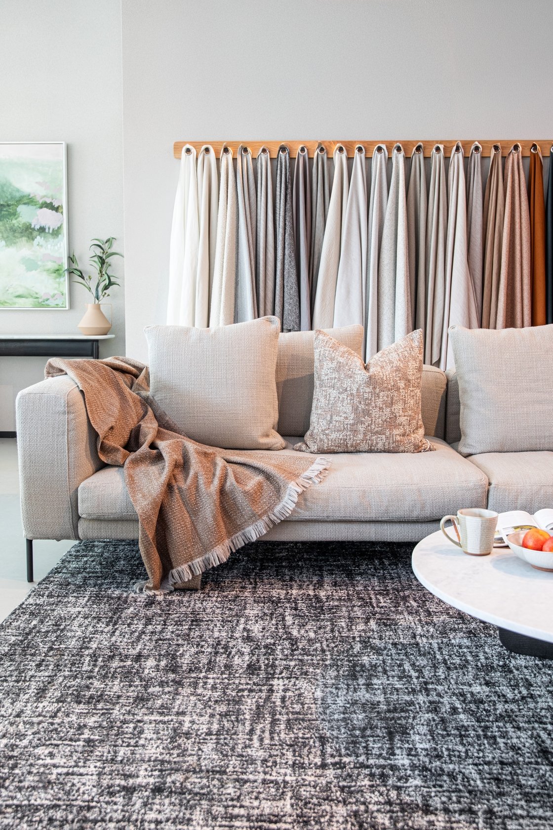 Ondine Plus V3 L Shape Sofa - Sandstone-Alba 007A - Floor Stock