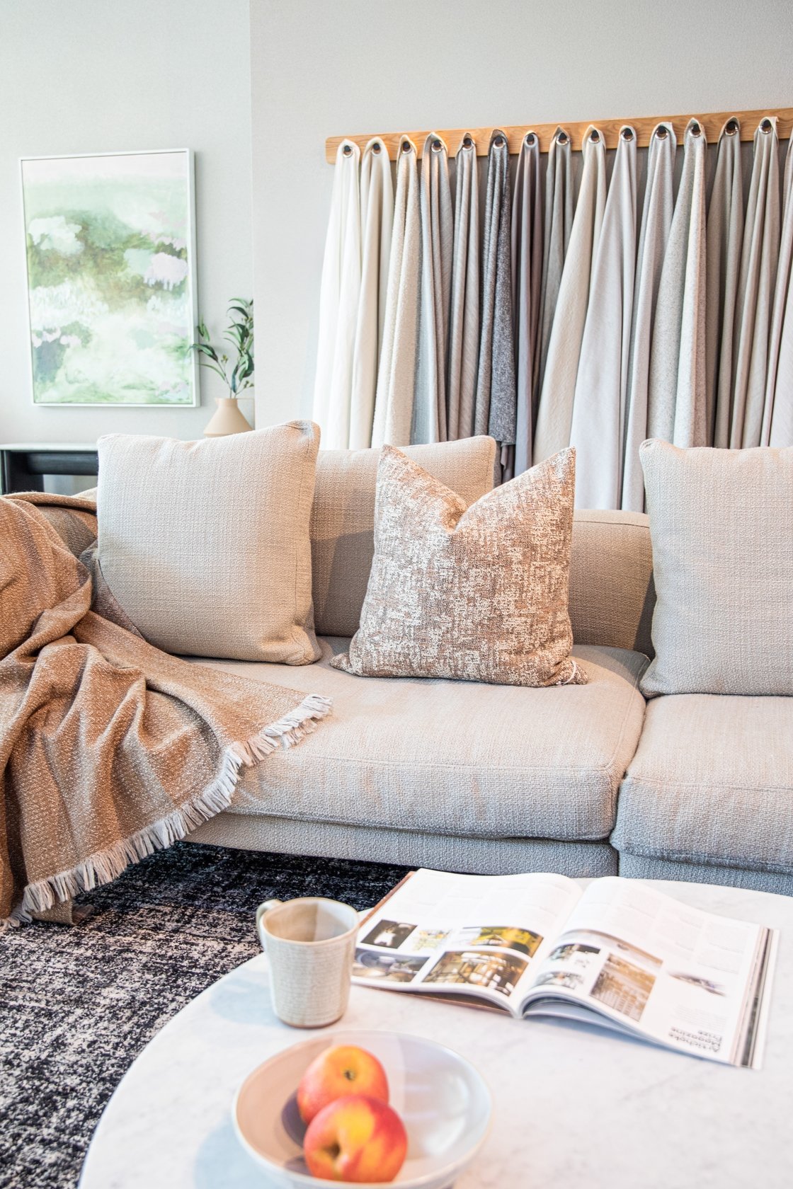 Ondine Plus V3 L Shape Sofa - Sandstone-Alba 007A - Floor Stock