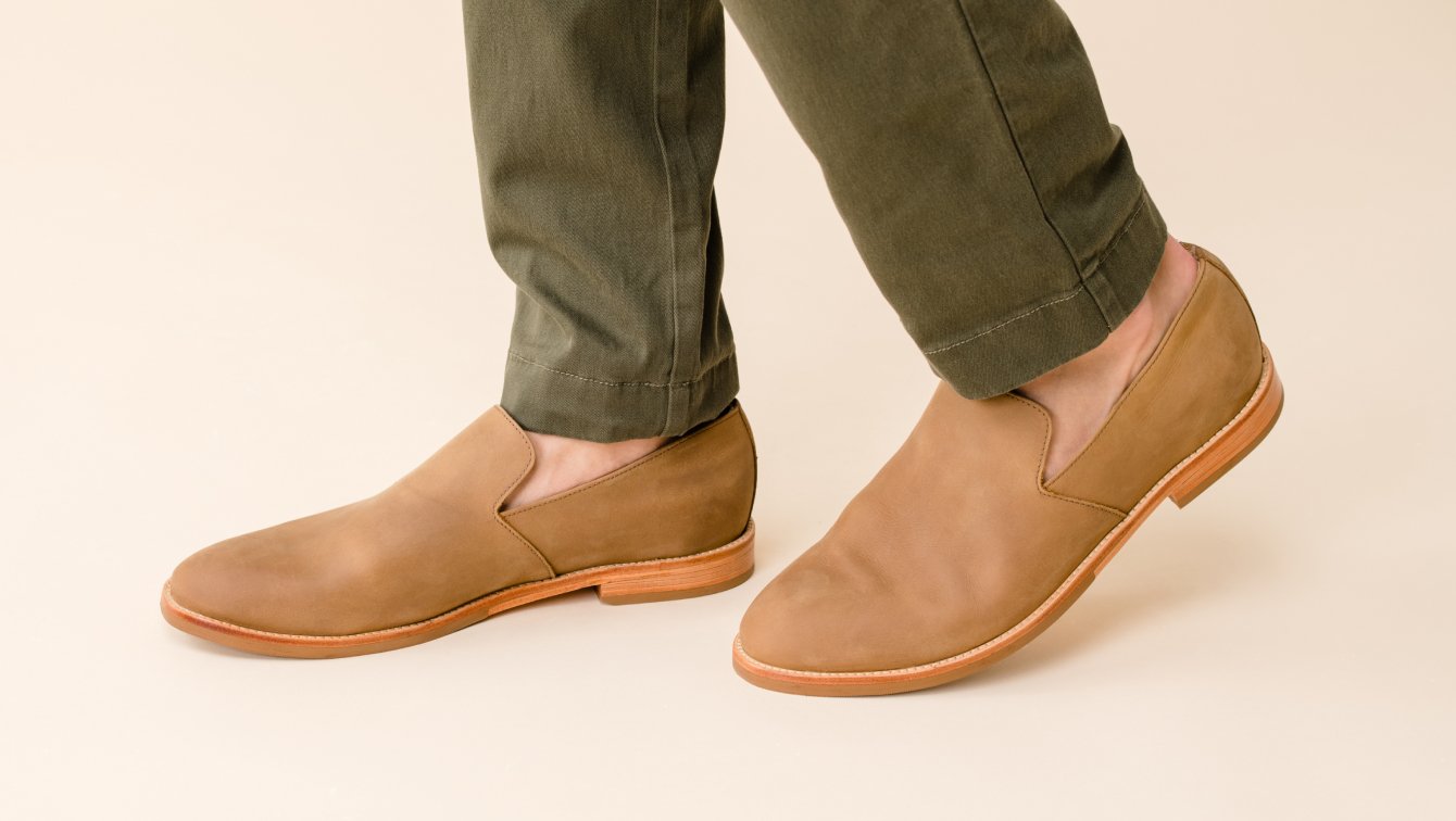 Nisolo Rio Slip-On Loafer British Tan