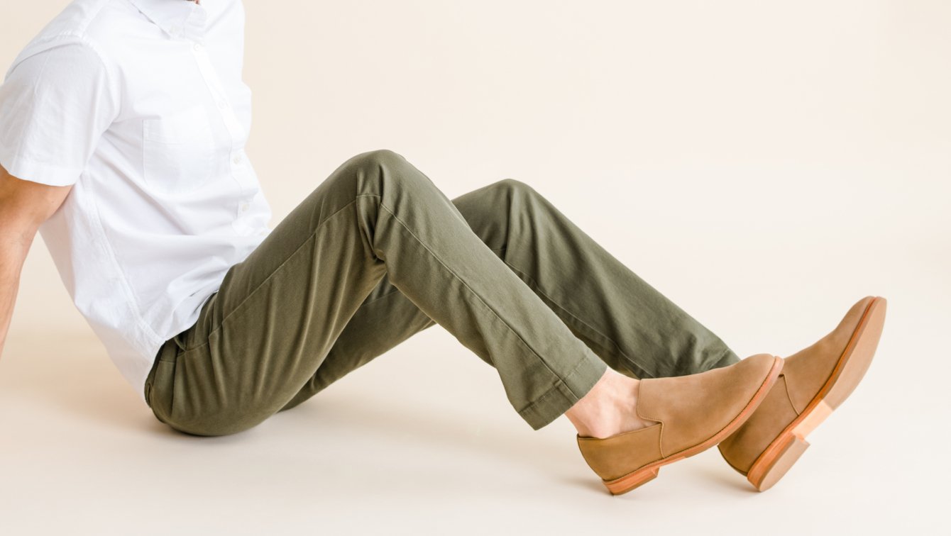 Nisolo Rio Slip-On Loafer British Tan