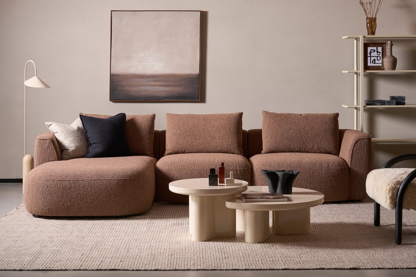 Cora Side Table - Sage - Floor Stock