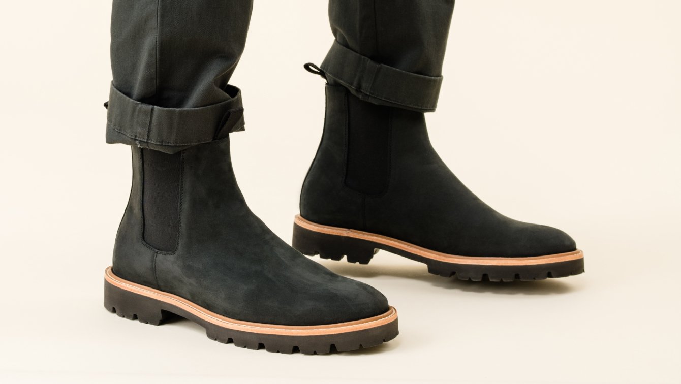 Nisolo Go-To Chelsea Boot 2.0 Umber Brown Suede