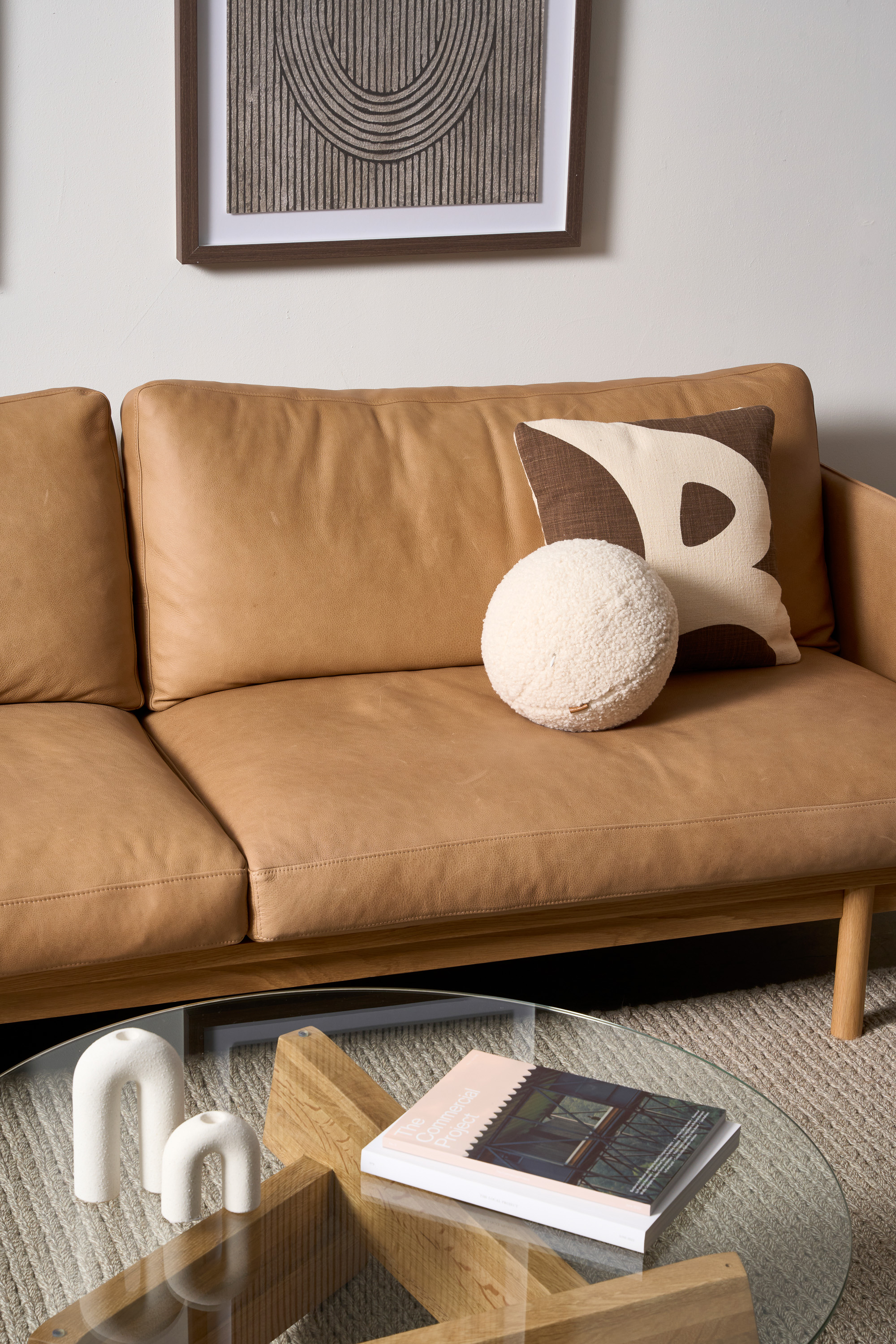 Pensive 3 Seater Sofa - Canyon-Montana 3031 - Light Oak - Floor Stock