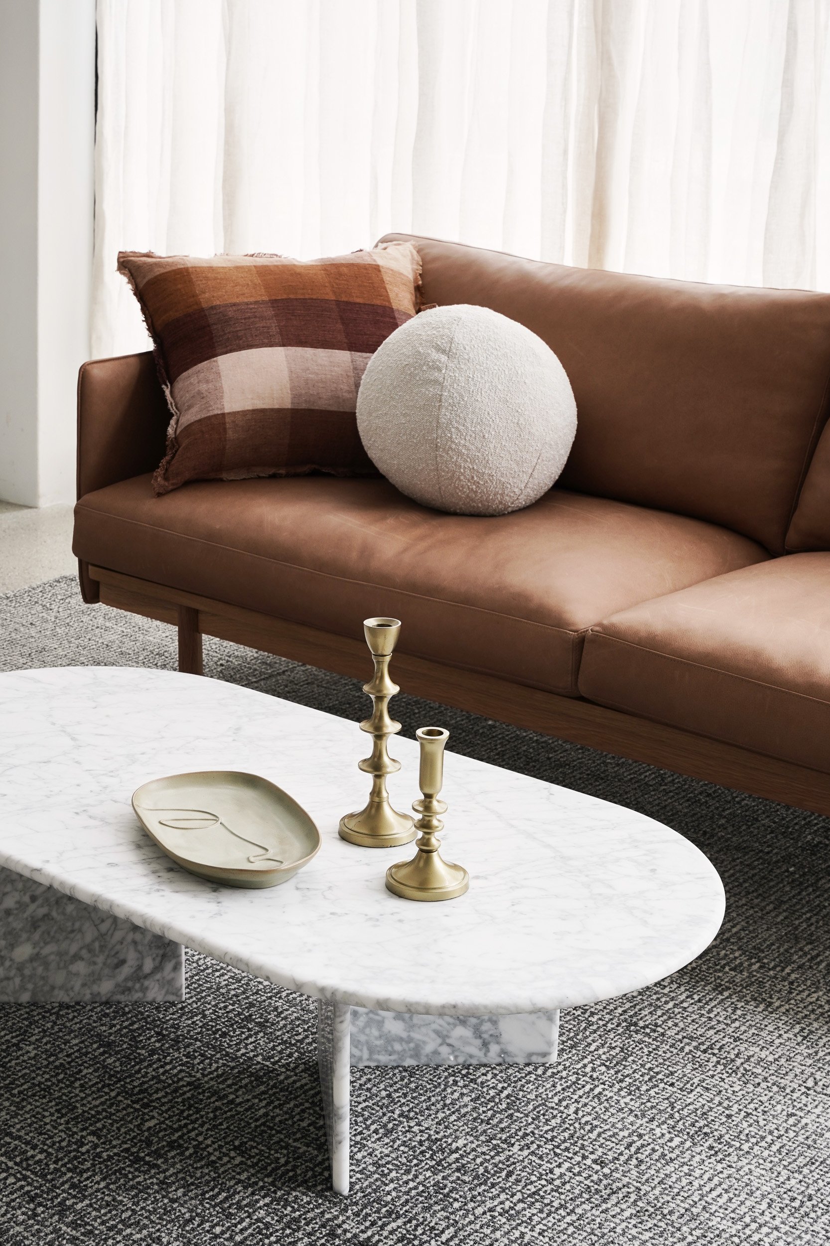 Pensive 3 Seater Sofa - Canyon-Montana 3031 - Light Oak - Floor Stock