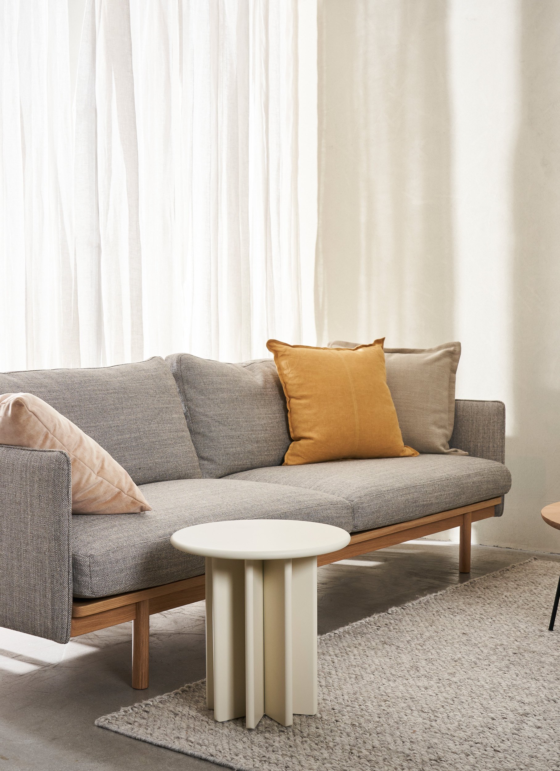 Pensive 3 Seater Sofa - Canyon-Montana 3031 - Light Oak - Floor Stock