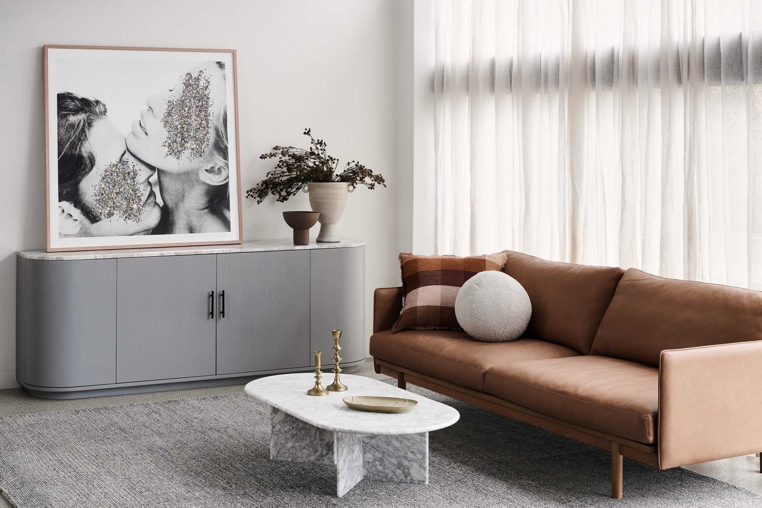 Pensive 3 Seater Sofa - Canyon-Montana 3031 - Light Oak - Floor Stock