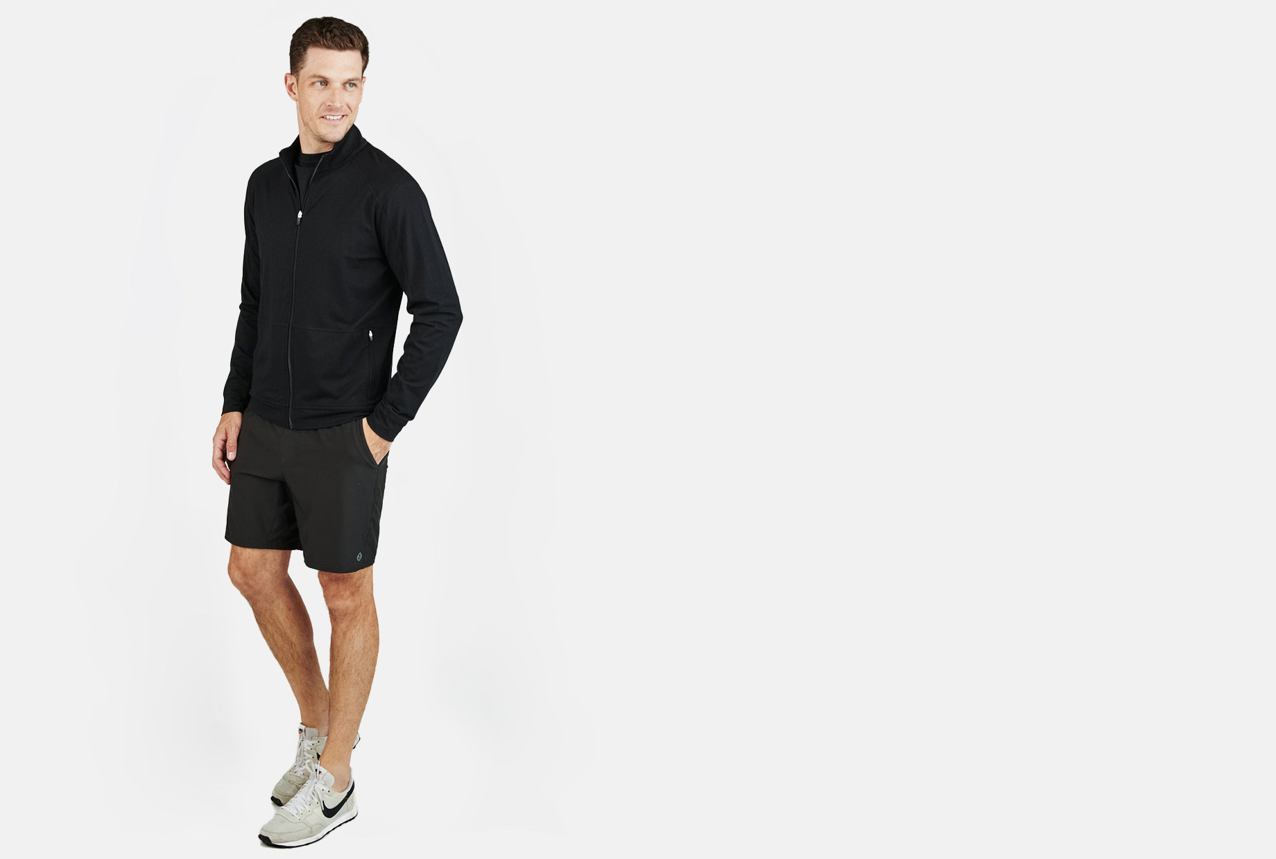Men's Bamboo Carrollton Full Zip Jacket by tasc Performance