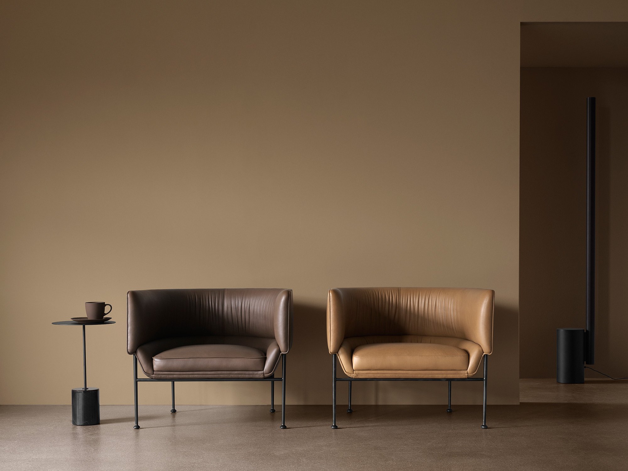 Calibre Side Table - High with Handle - Floor Stock