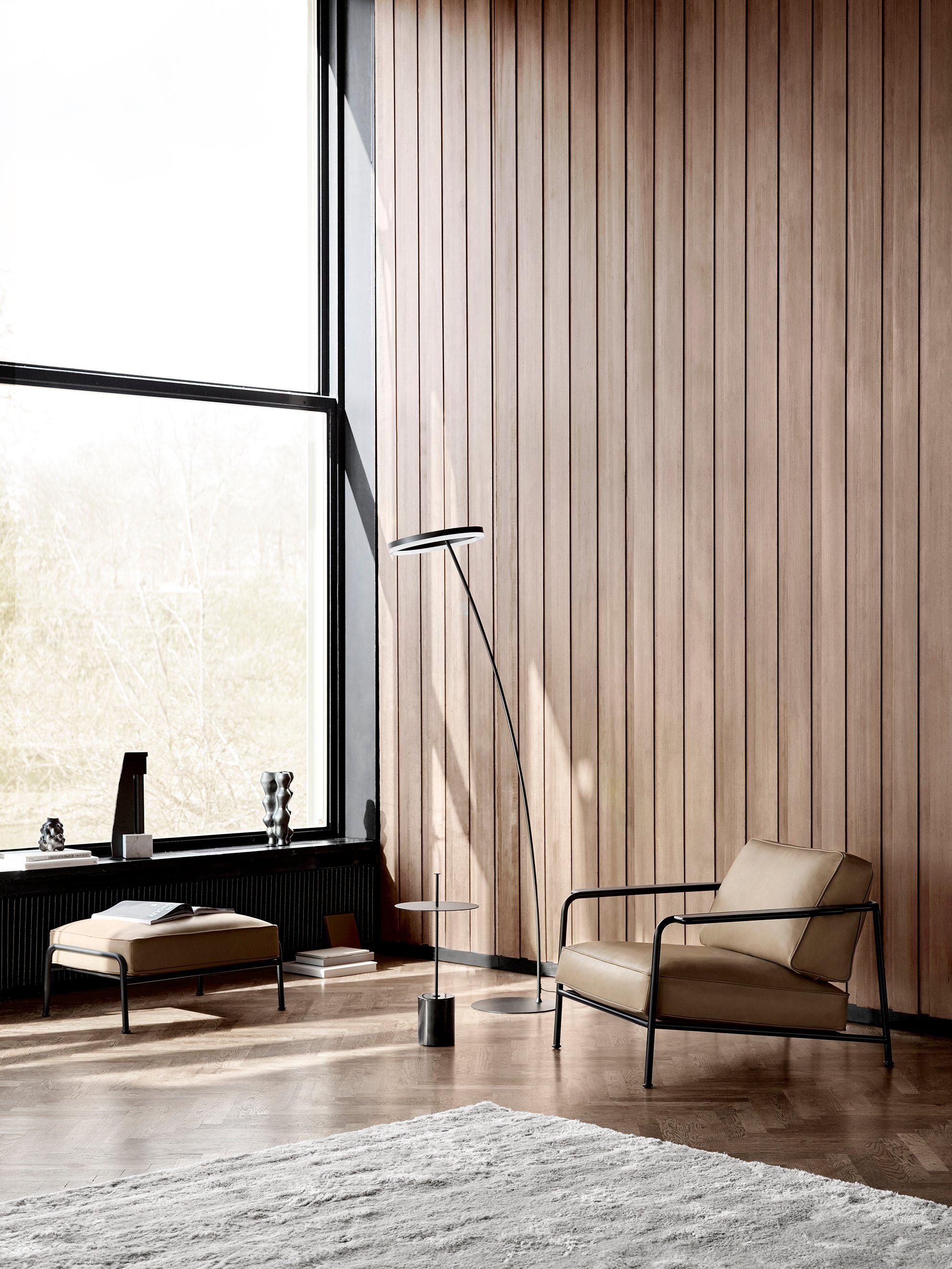 Calibre Side Table - High with Handle - Floor Stock