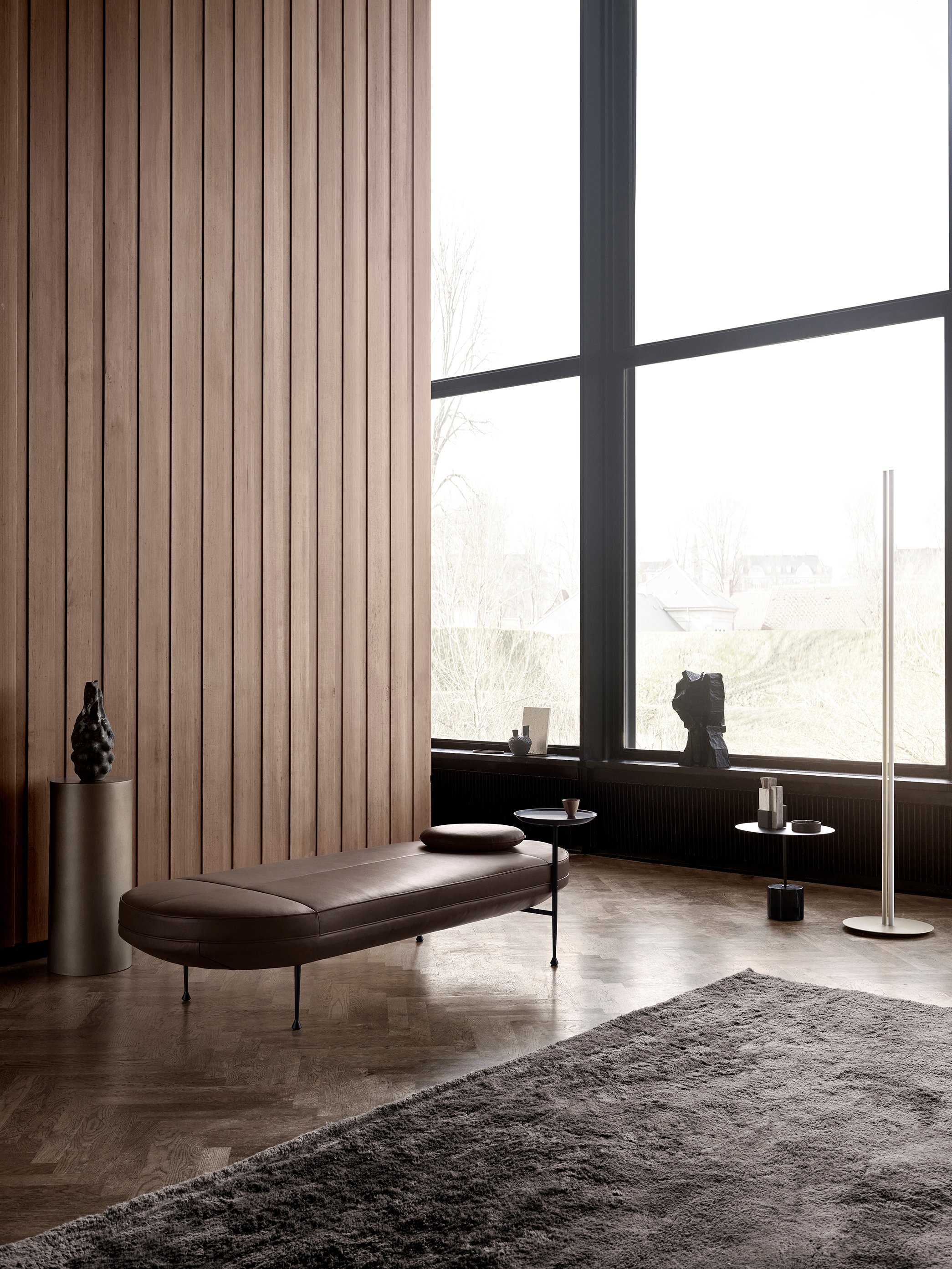 Calibre Side Table - High with Handle - Floor Stock