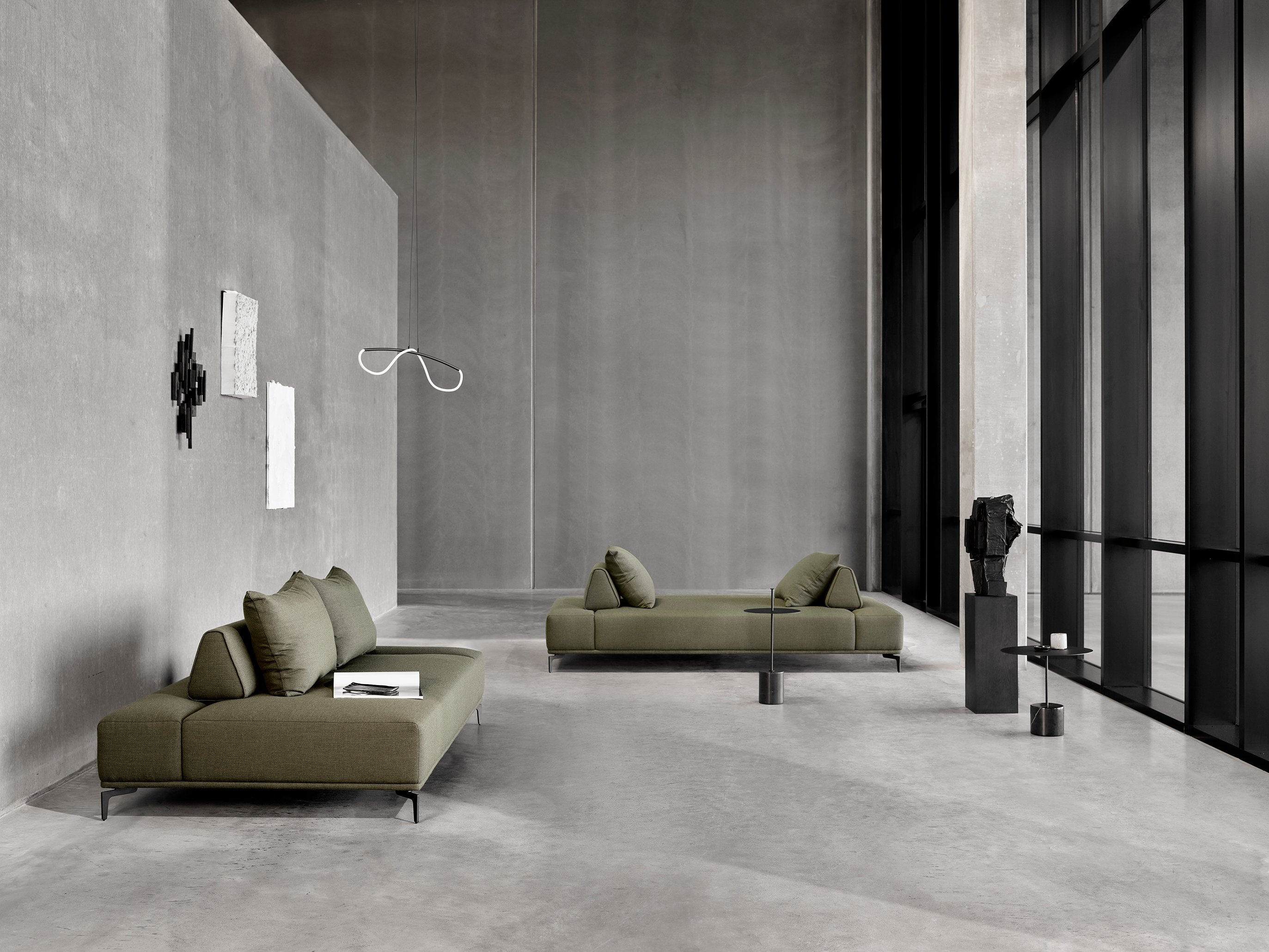 Calibre Side Table - High with Handle - Floor Stock