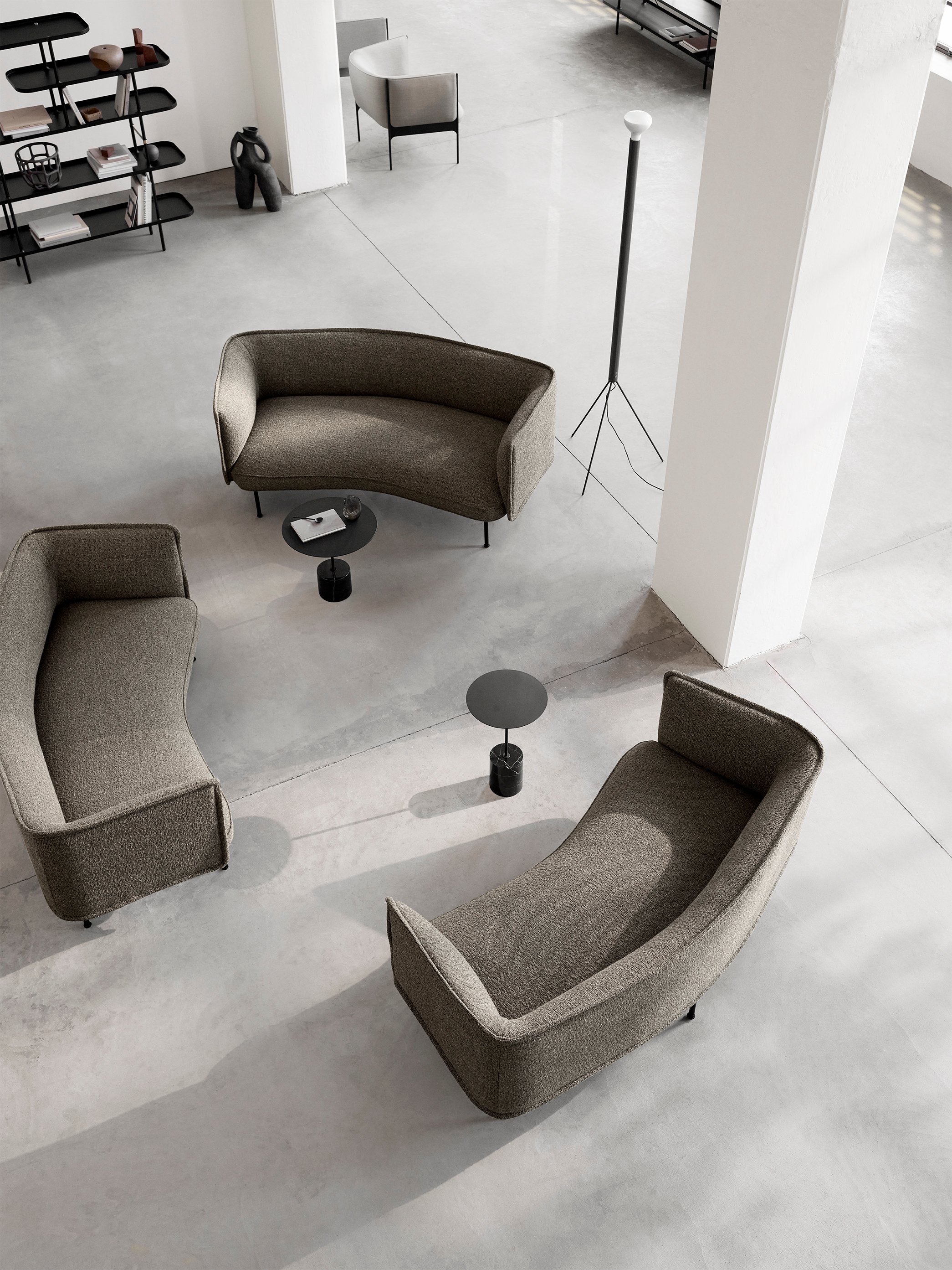 Calibre Side Table - High with Handle - Floor Stock