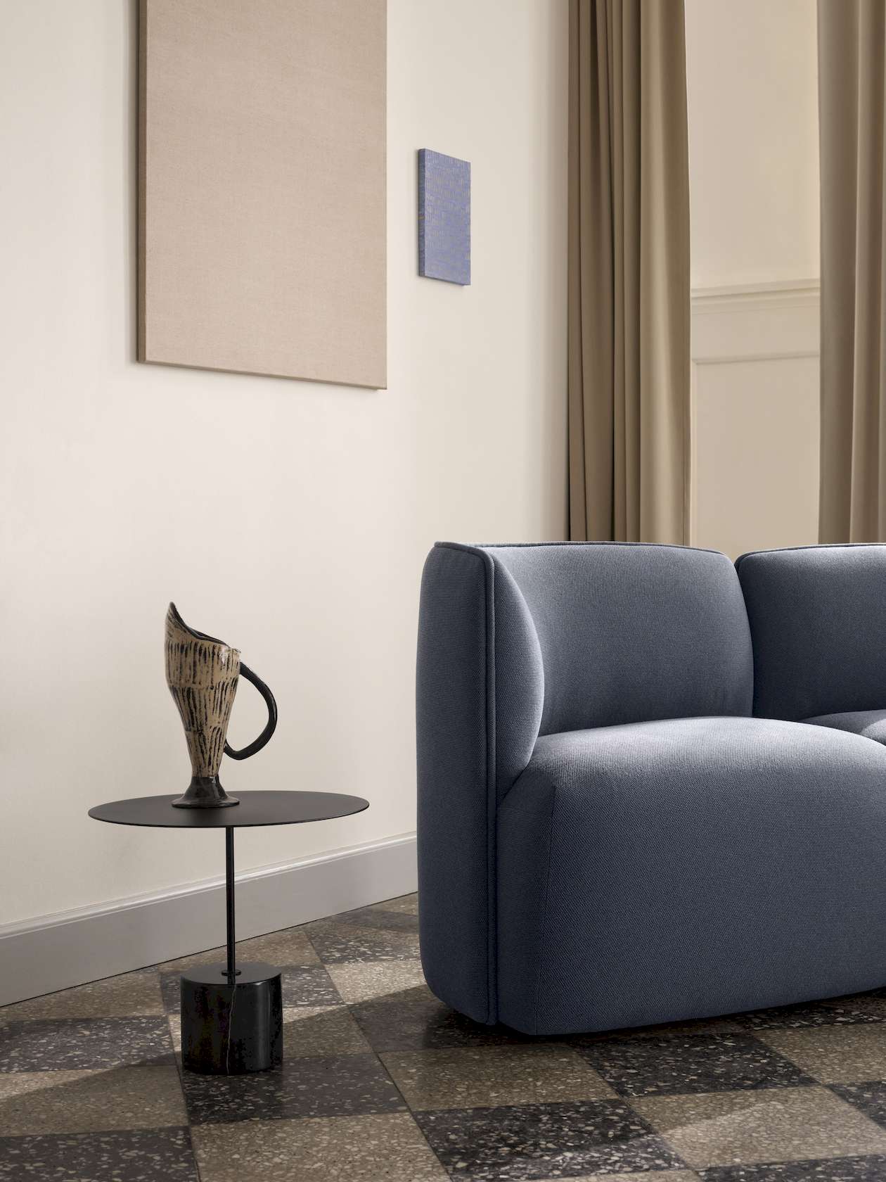 Calibre Side Table - High with Handle - Floor Stock