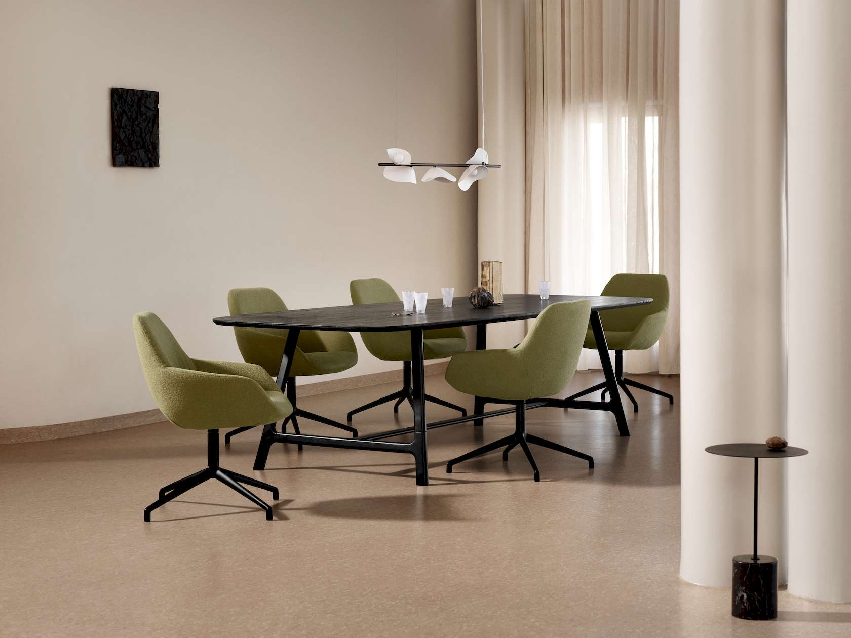 Calibre Side Table - High with Handle - Floor Stock