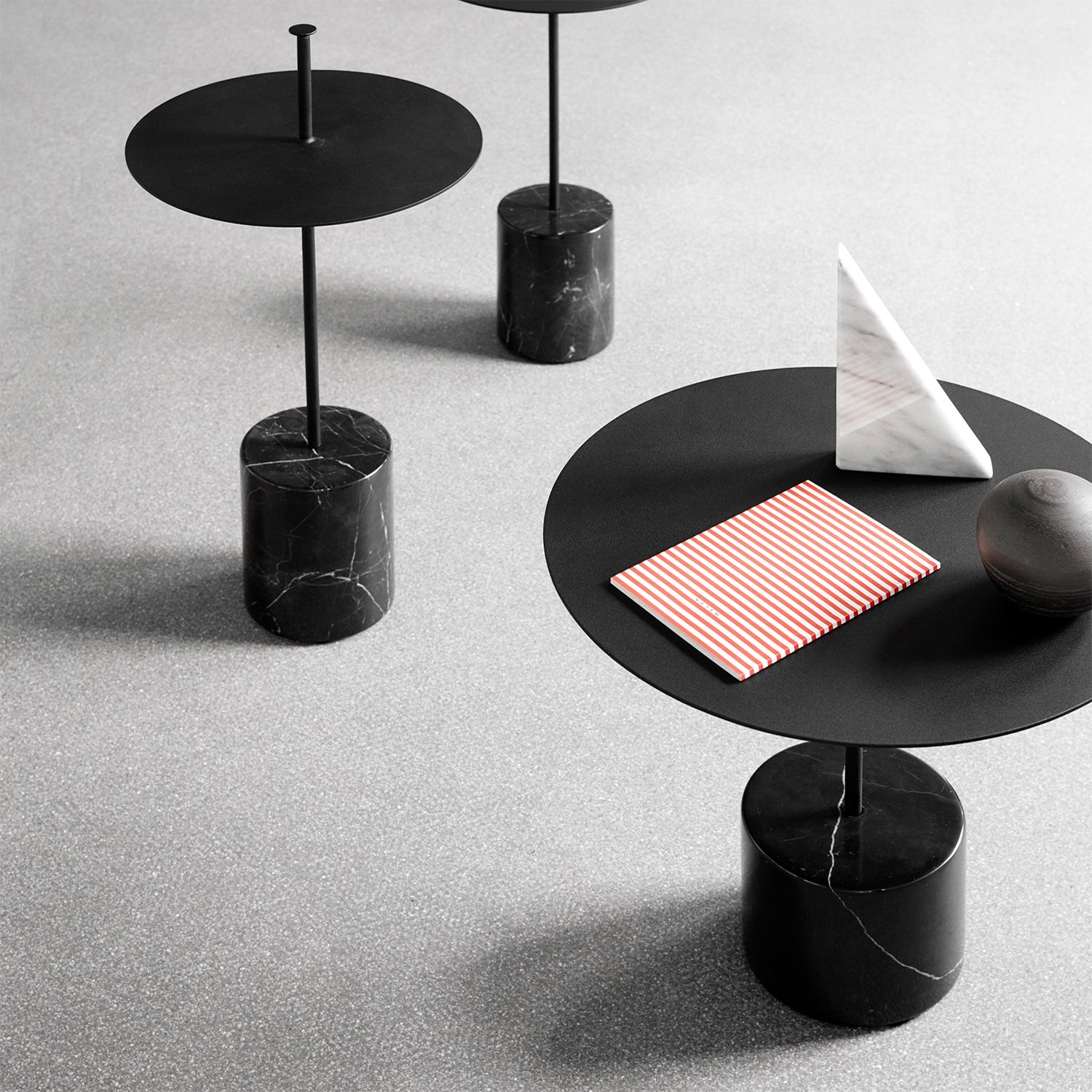 Calibre Side Table - High with Handle - Floor Stock