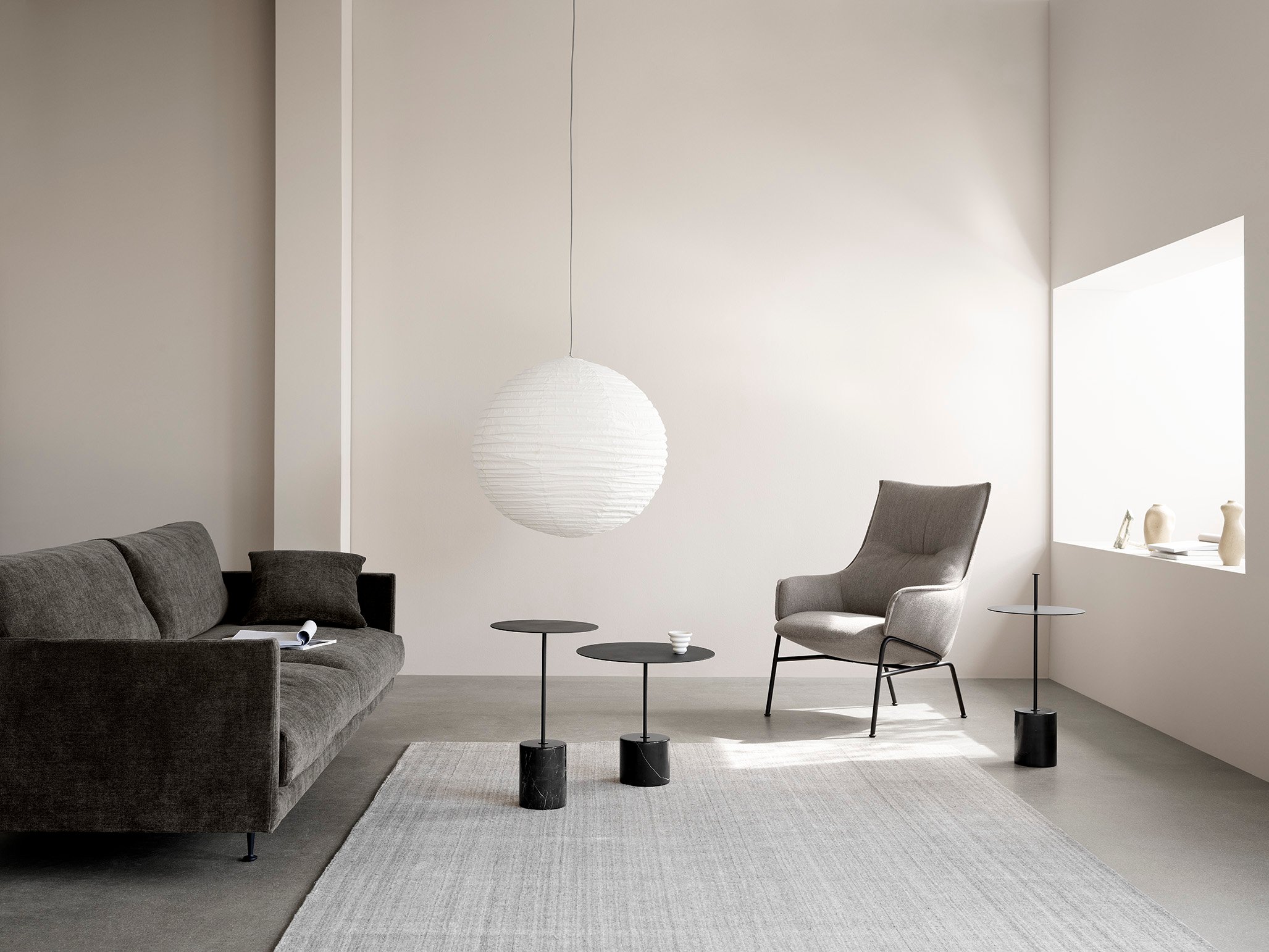 Calibre Side Table - High with Handle - Floor Stock