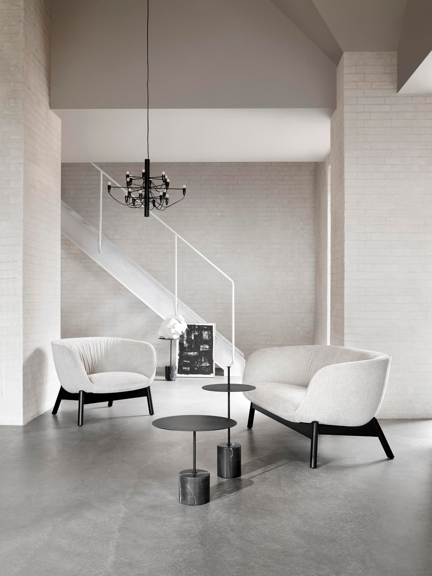 Calibre Side Table - High with Handle - Floor Stock