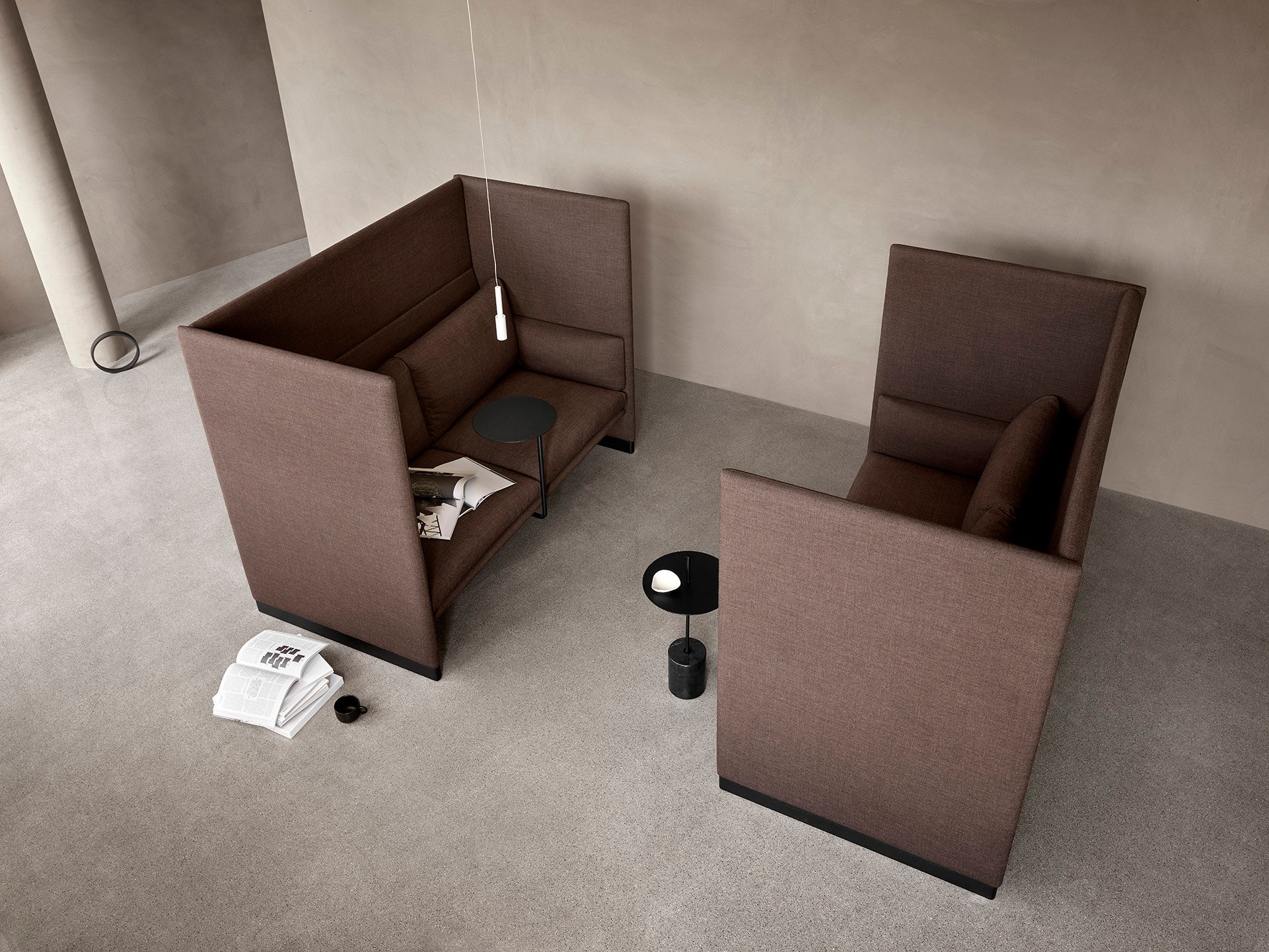 Case High Back 2.5 Seater Sofa - Forest Green-North 06 - Floor Stock