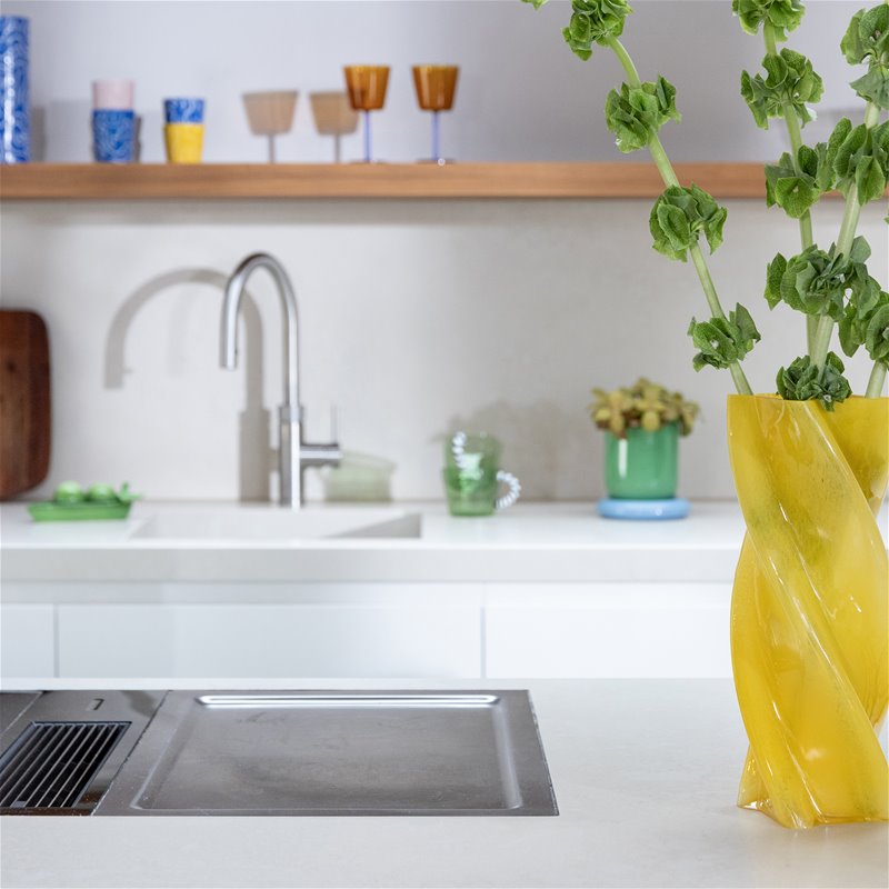 Marshmallow Vase - Opaque Yellow