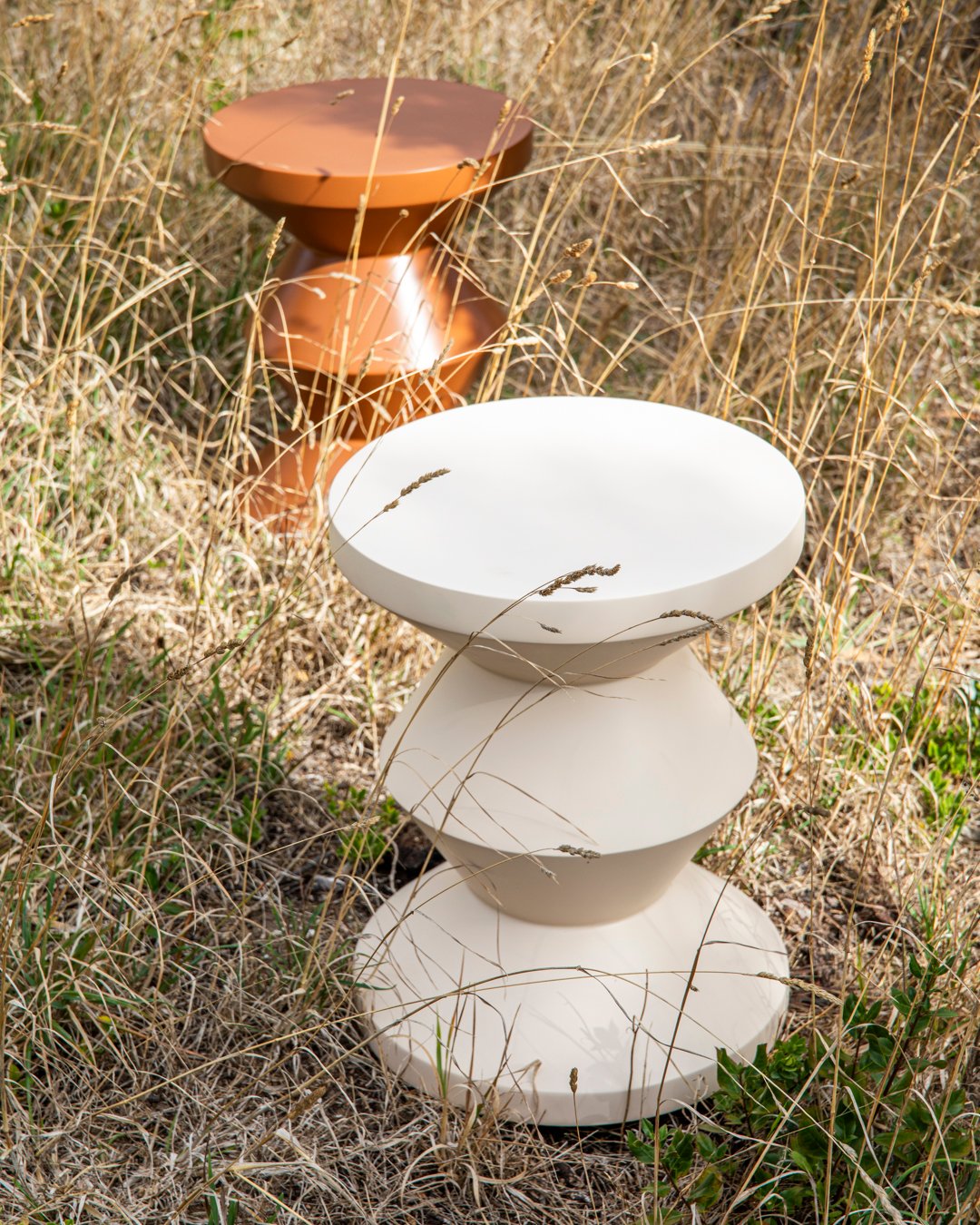 Zag Stool - Custard - Floor Stock