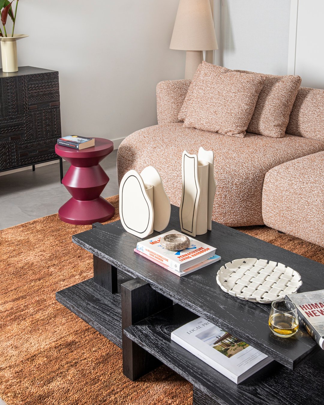 Zag Stool - Pine - Floor Stock