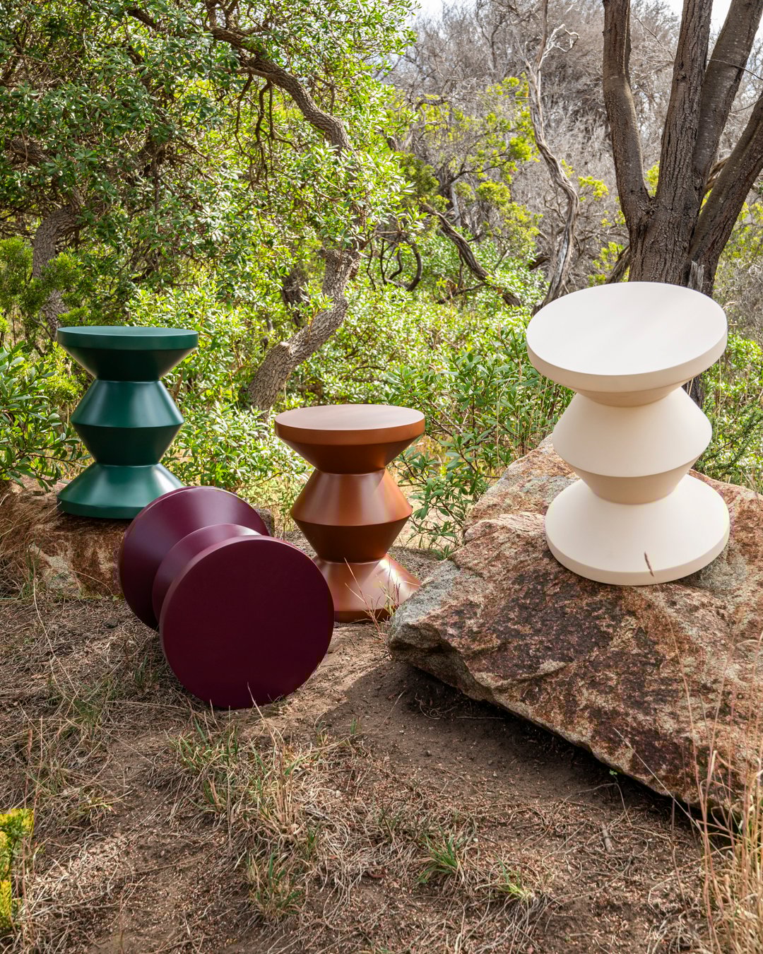 Zag Stool - Pine - Floor Stock