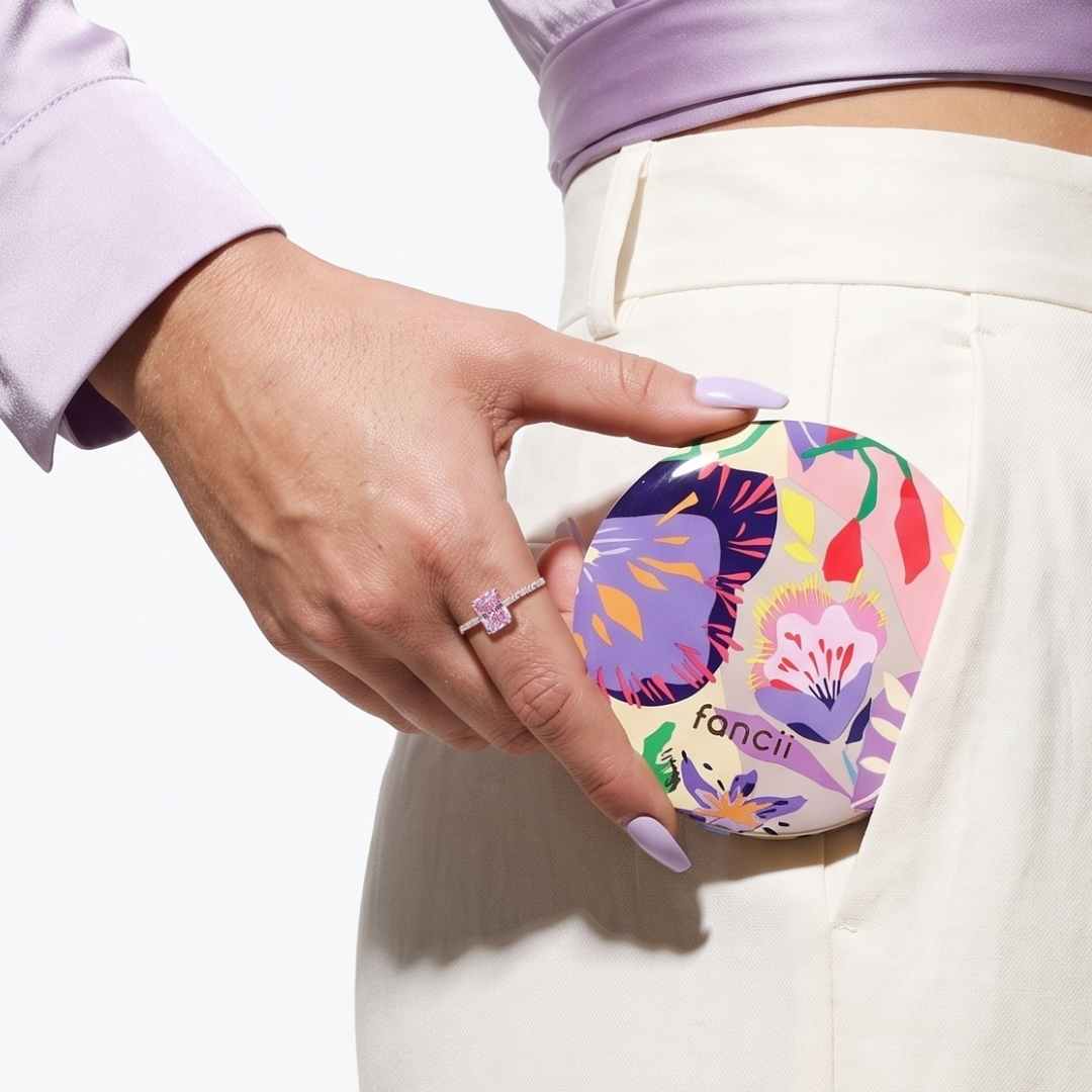 Mini Taylor in Bloom by Brandi Raines by Fancii & Co. easily slips into a pocket
