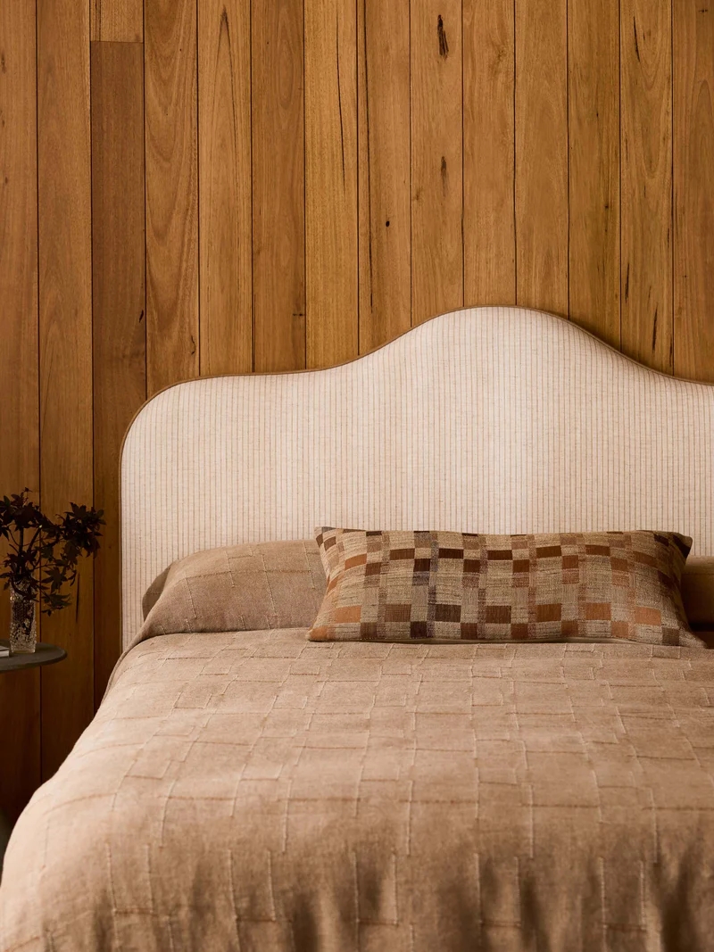 August Wool & Silk Cushion