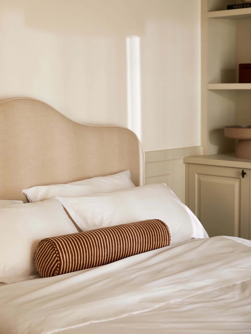 Margot Linen Bolster Cushion