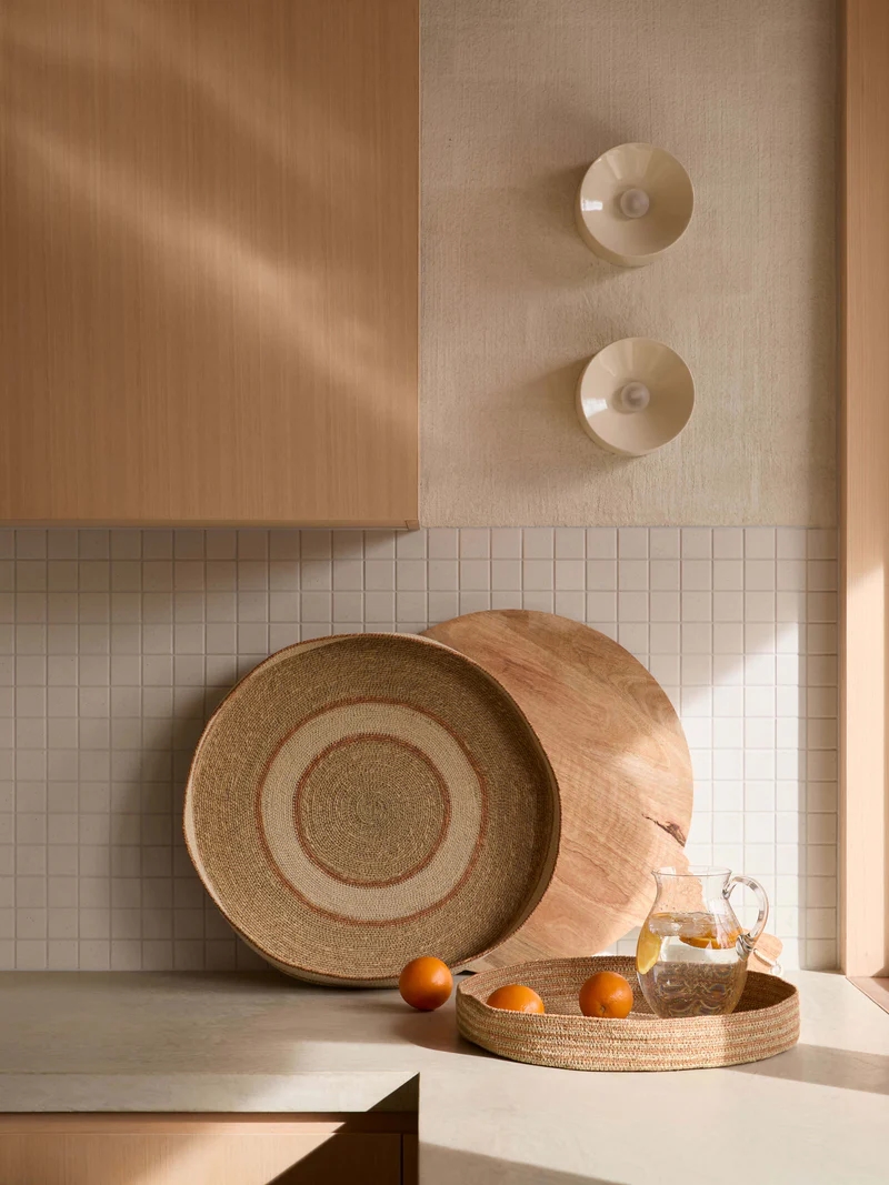 Sabine Woven Tray Duo