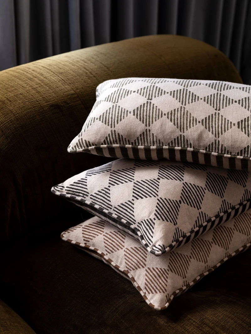 Quinn Reversible Linen Cushion