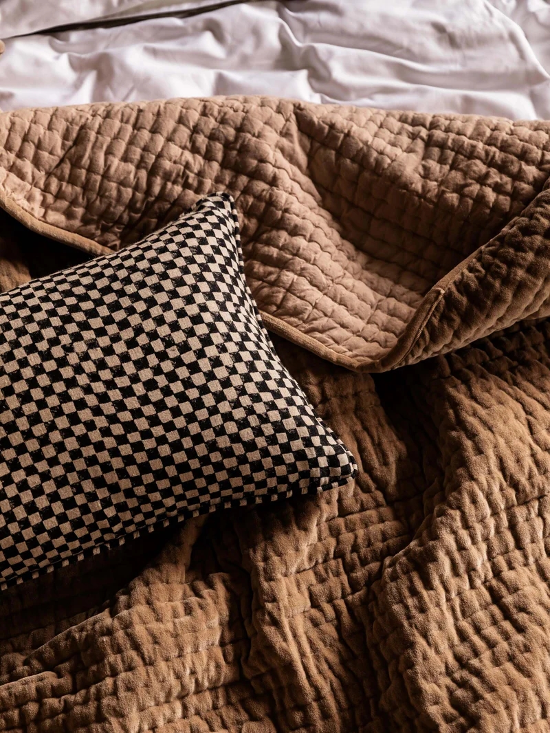 Gia Reversible Linen Cushion