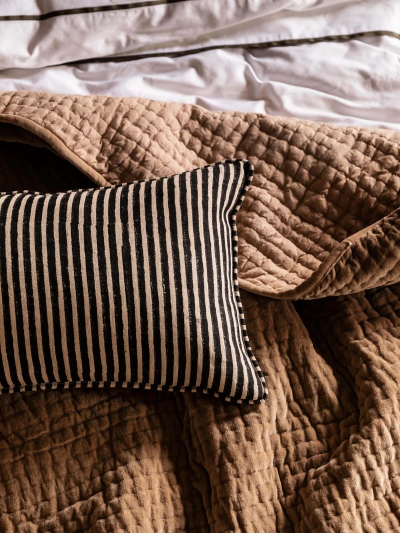 Gia Reversible Linen Cushion